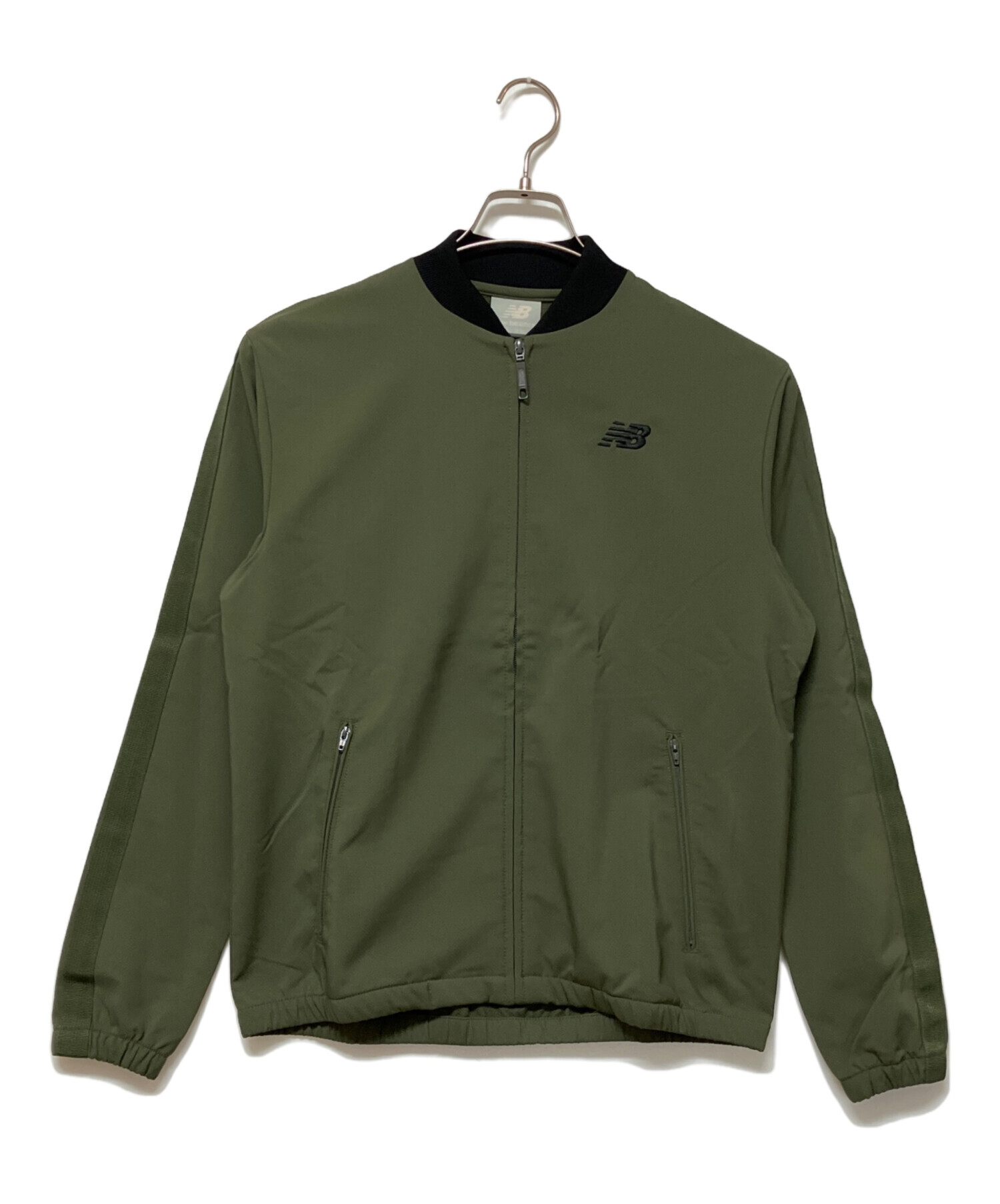 中古・古着通販】NEW BALANCE (ニューバランス) ブルゾン グリーン 