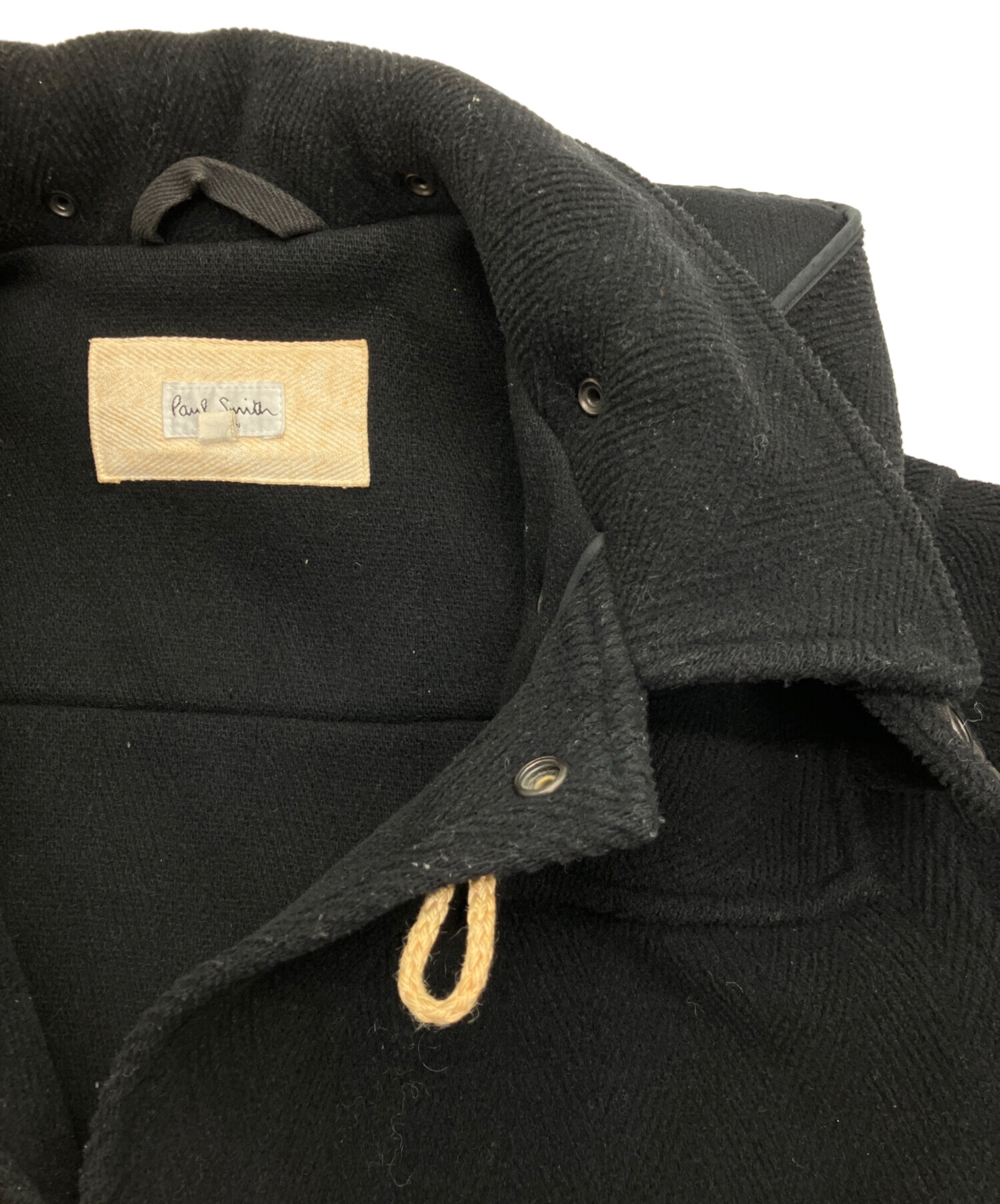 中古・古着通販】Paul Smith (ポールスミス) ダッフルコート ブラック