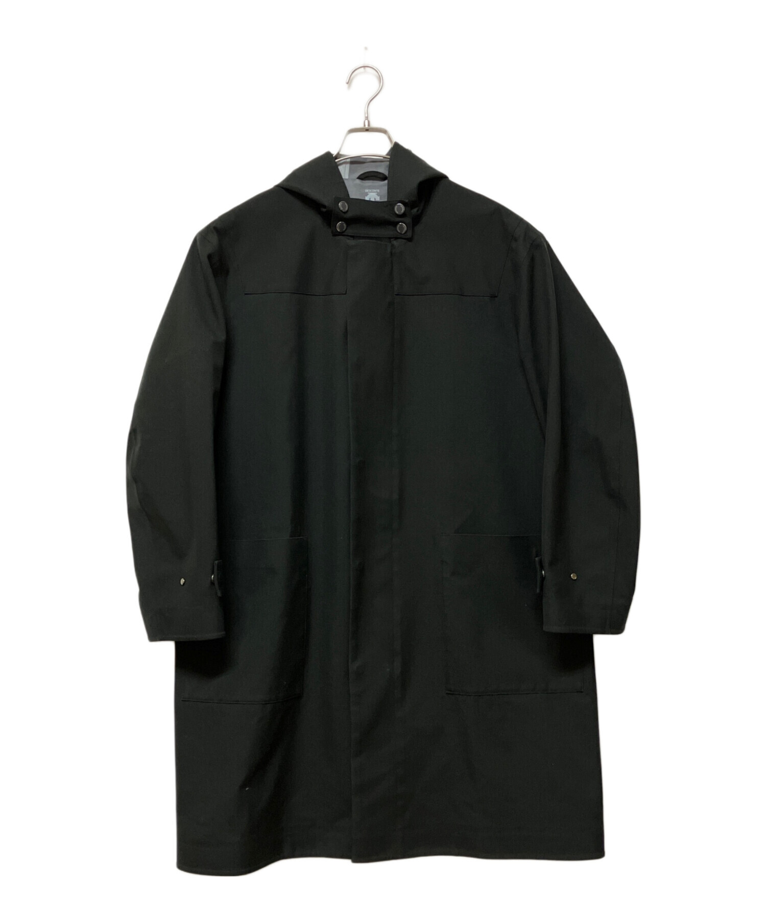 中古・古着通販】DESCENTE (デサント) コート ブラック サイズ:SIZE M 