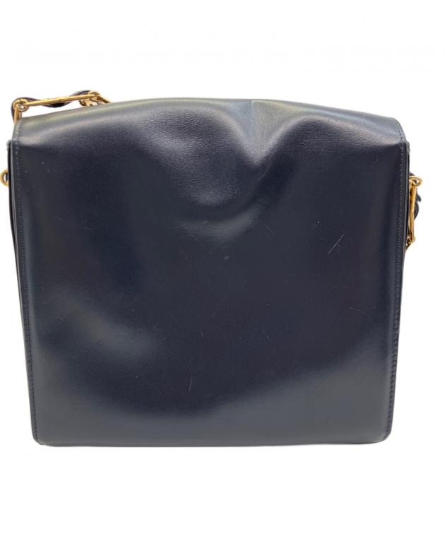 VERSACE ジャンニ・ヴェルサーチ チェーンショルダー カーフ ショルダーバッグ 中古・古着通販】GIANNI VERSACE (ジャンニ・ヴェルサーチ) チェーン