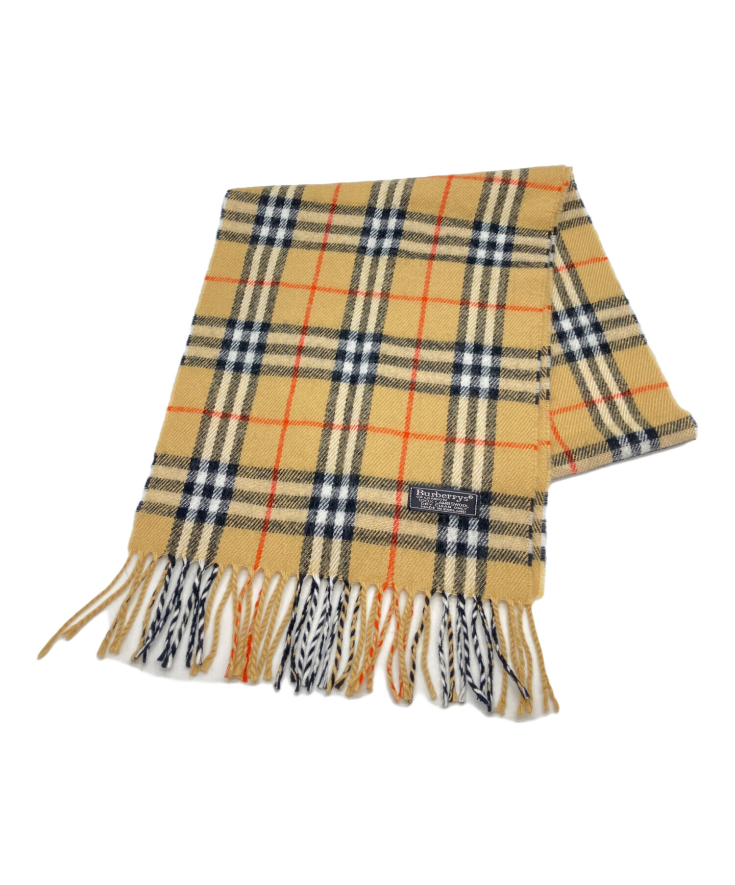 中古・古着通販】Burberry's (バーバリー) マフラー ベージュ