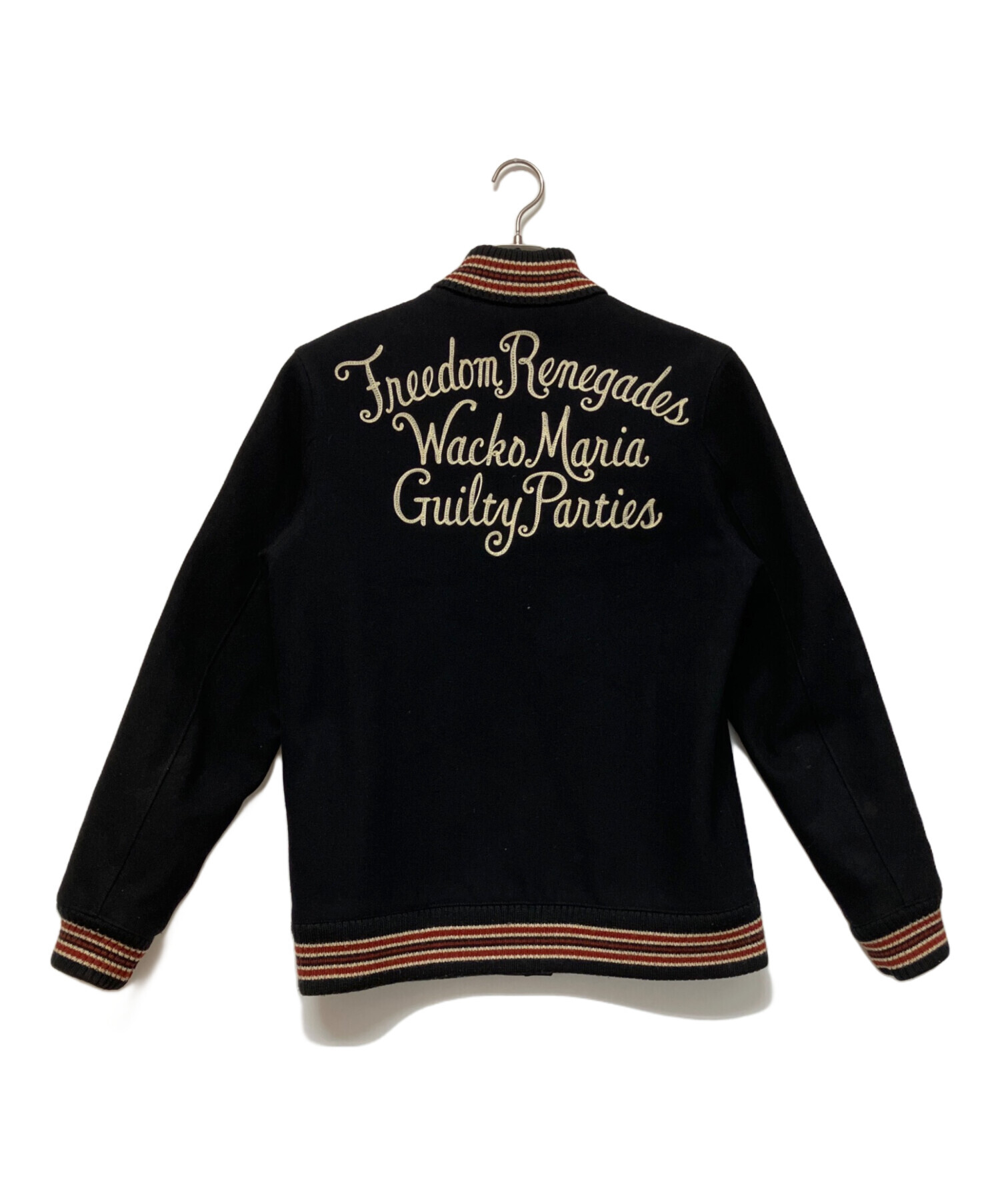 中古・古着通販】WACKO MARIA (ワコマリア) ウールジャケット ブラック 中古・古着通販】WACKO MARIA (ワコマリア) ウールジャケット ブラック