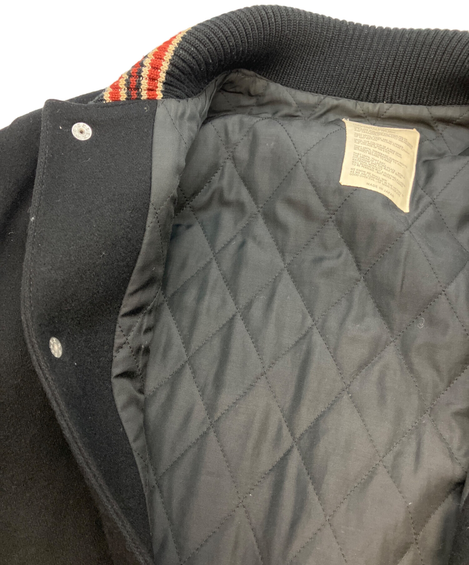 中古・古着通販】WACKO MARIA (ワコマリア) ウールジャケット ブラック