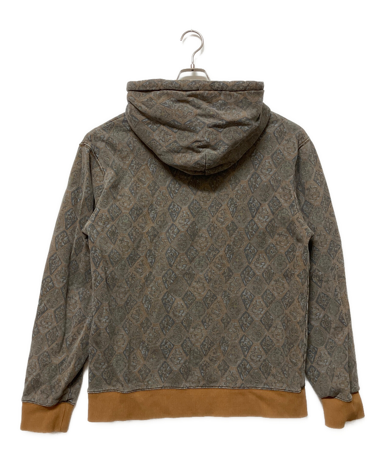 中古・古着通販】stussy (ステューシー) プルオーバーパーカー グレー 