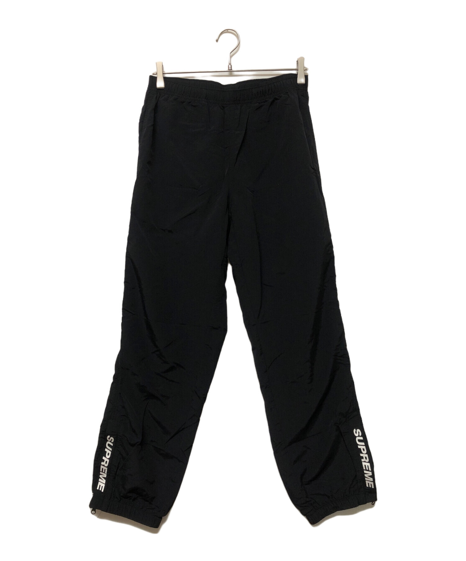 シュプリーム　ナイロンパンツ 中古・古着通販】SUPREME (シュプリーム) ナイロンパンツ ブラック