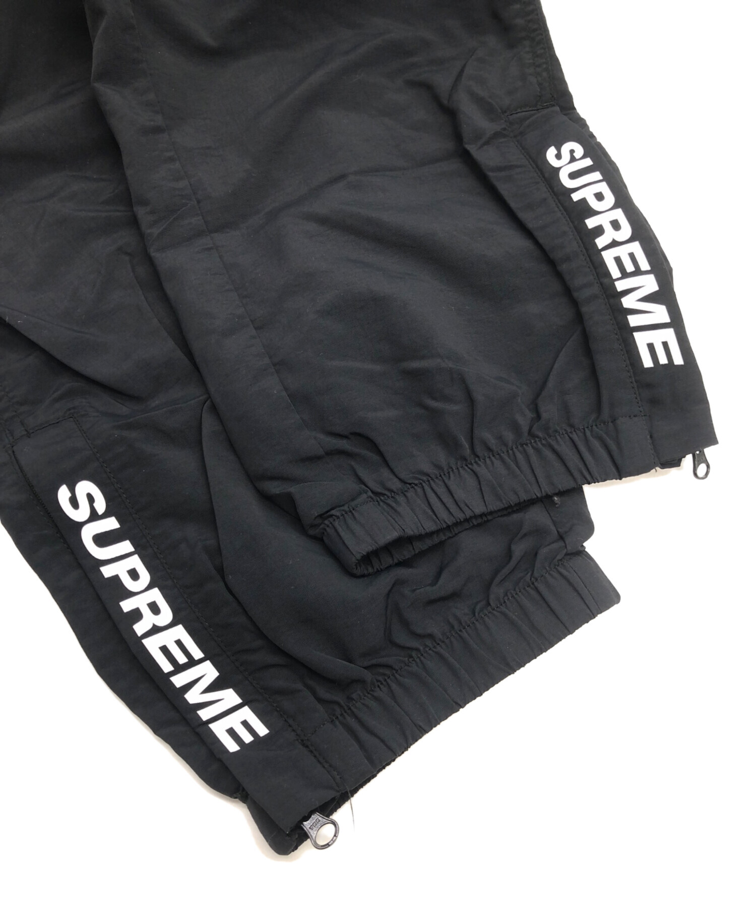 中古・古着通販】SUPREME (シュプリーム) ナイロンパンツ ブラック 中古・古着通販】SUPREME (シュプリーム) ナイロンパンツ ブラック