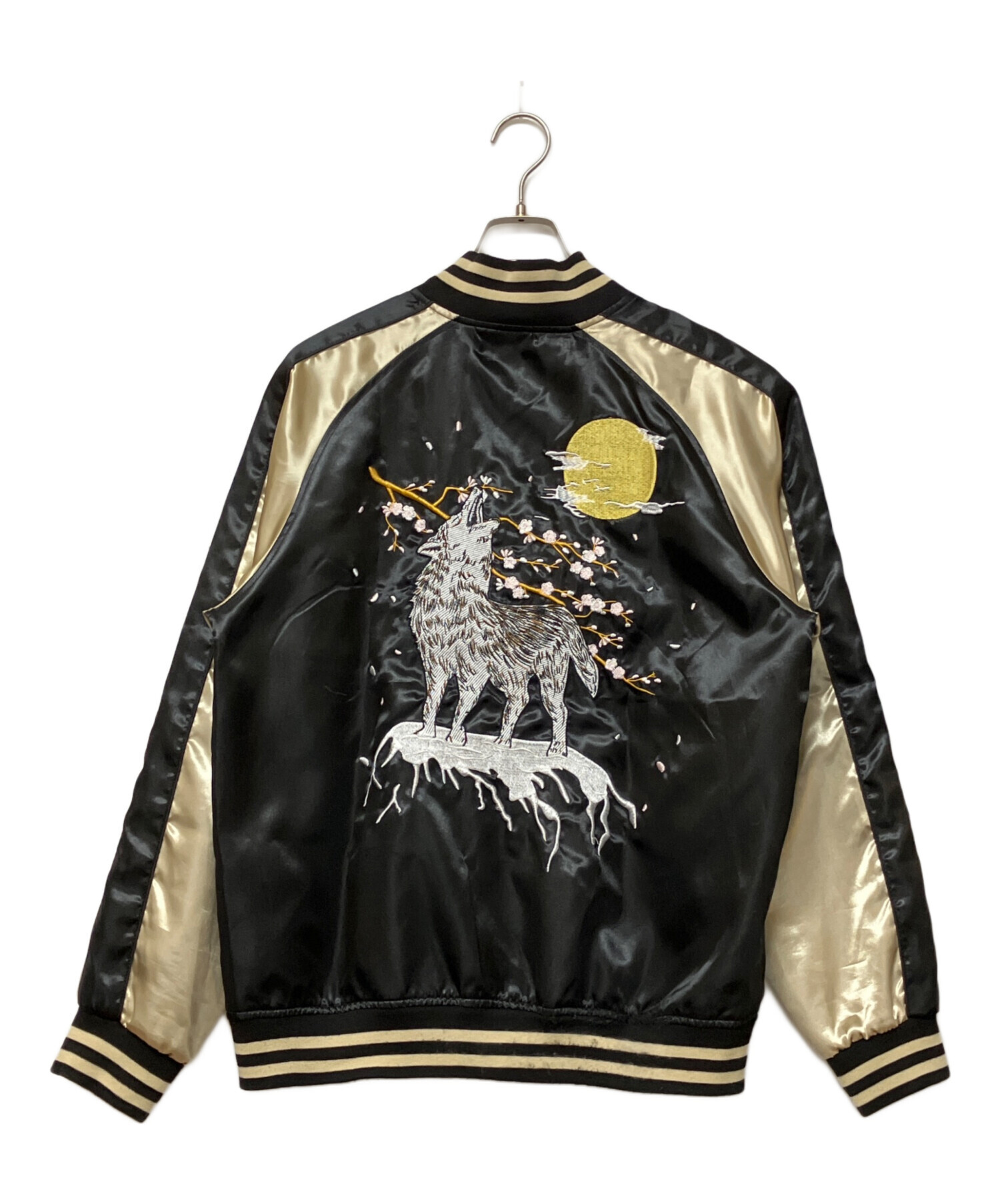 中古・古着通販】一心如鏡 (イッシンニョキョウ) スカジャン ブラック