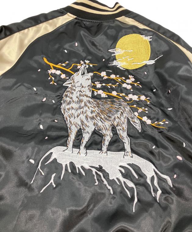 中古・古着通販】一心如鏡 (イッシンニョキョウ) スカジャン ブラック