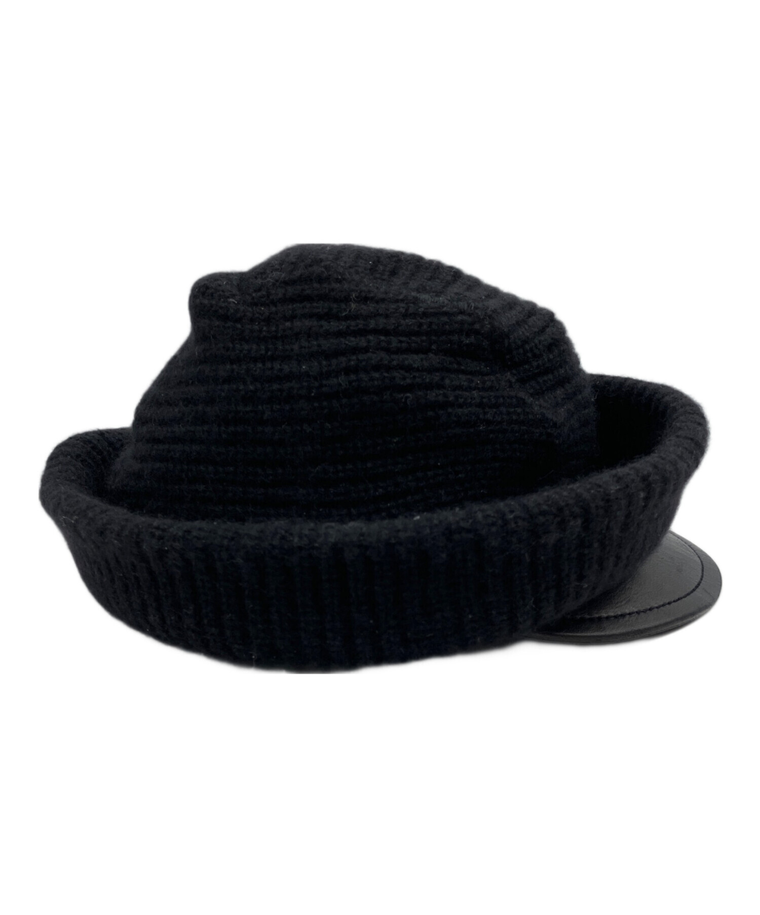 【新品未使用】GUCCIグッチ　ニット帽 中古・古着通販】GUCCI (グッチ) ニット帽 ブラック｜ブランド・古着