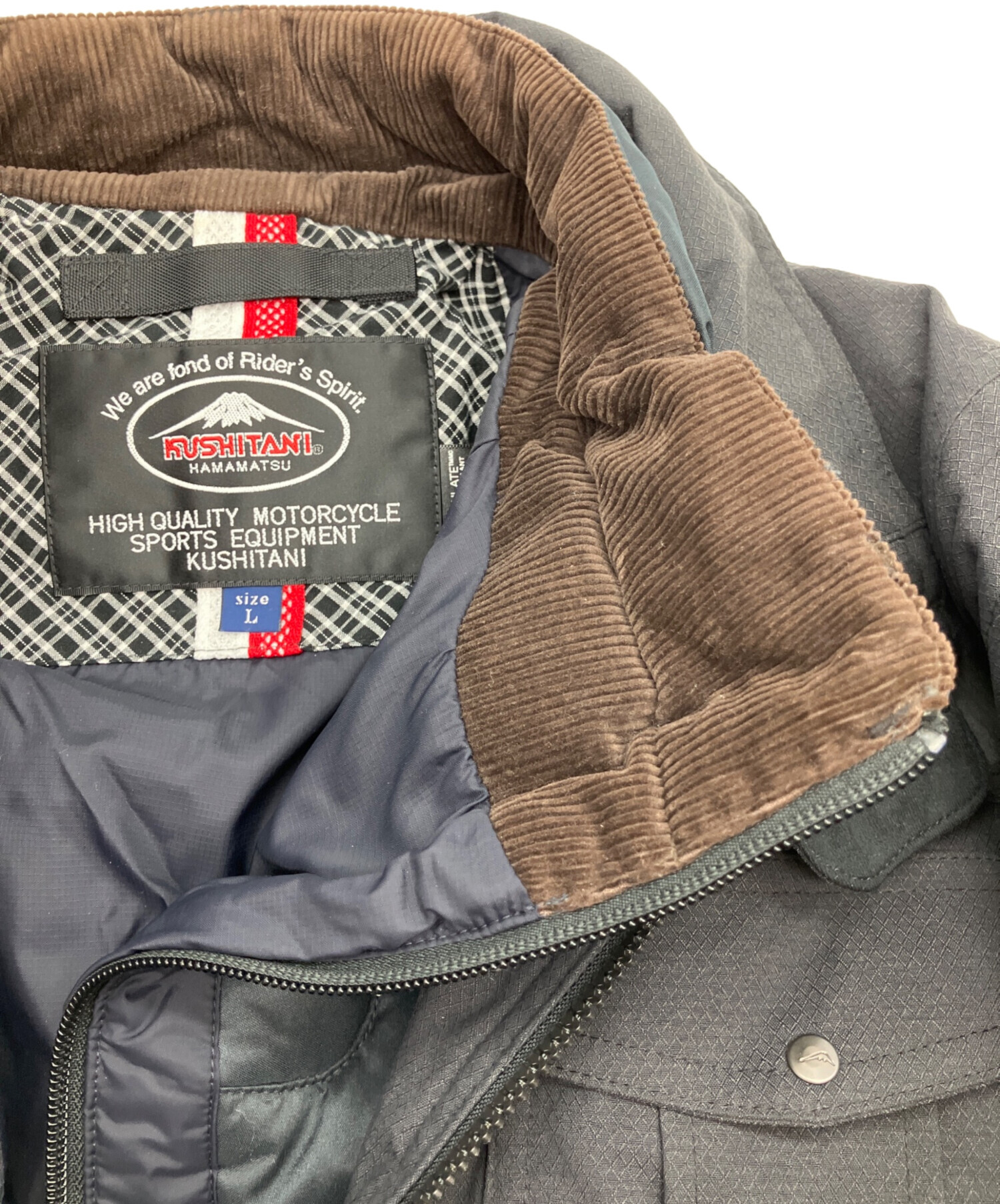 中古・古着通販】KUSHITANI (クシタニ) ライナー付ジャケット ブラック