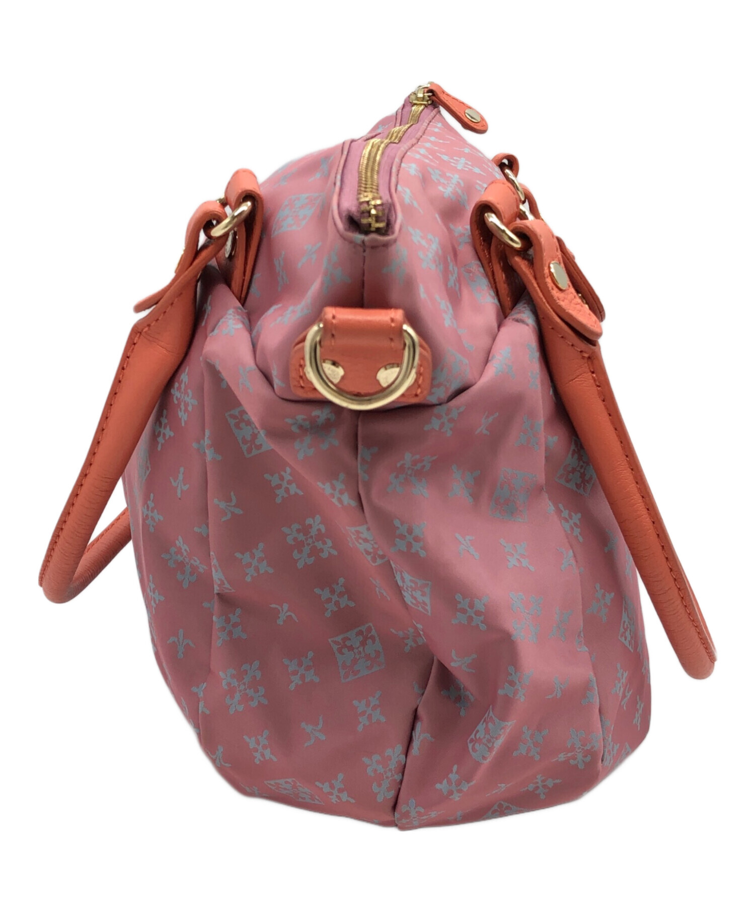 未使用　ラシット　2way バッグ　ピンク　ブラウン 中古・古着通販】russet (ラシット) 2WAYバッグ ピンク｜ブランド
