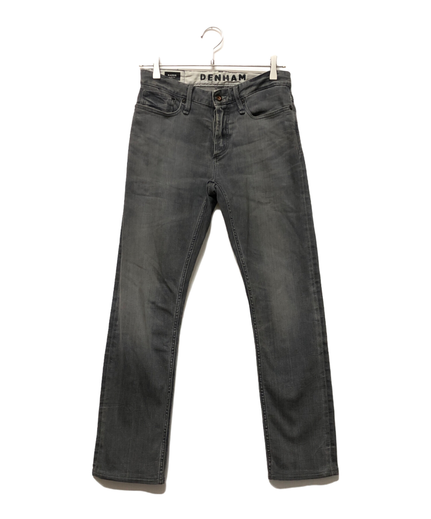 中古・古着通販】Denham (デンハム) デニムパンツ ブラック サイズ 