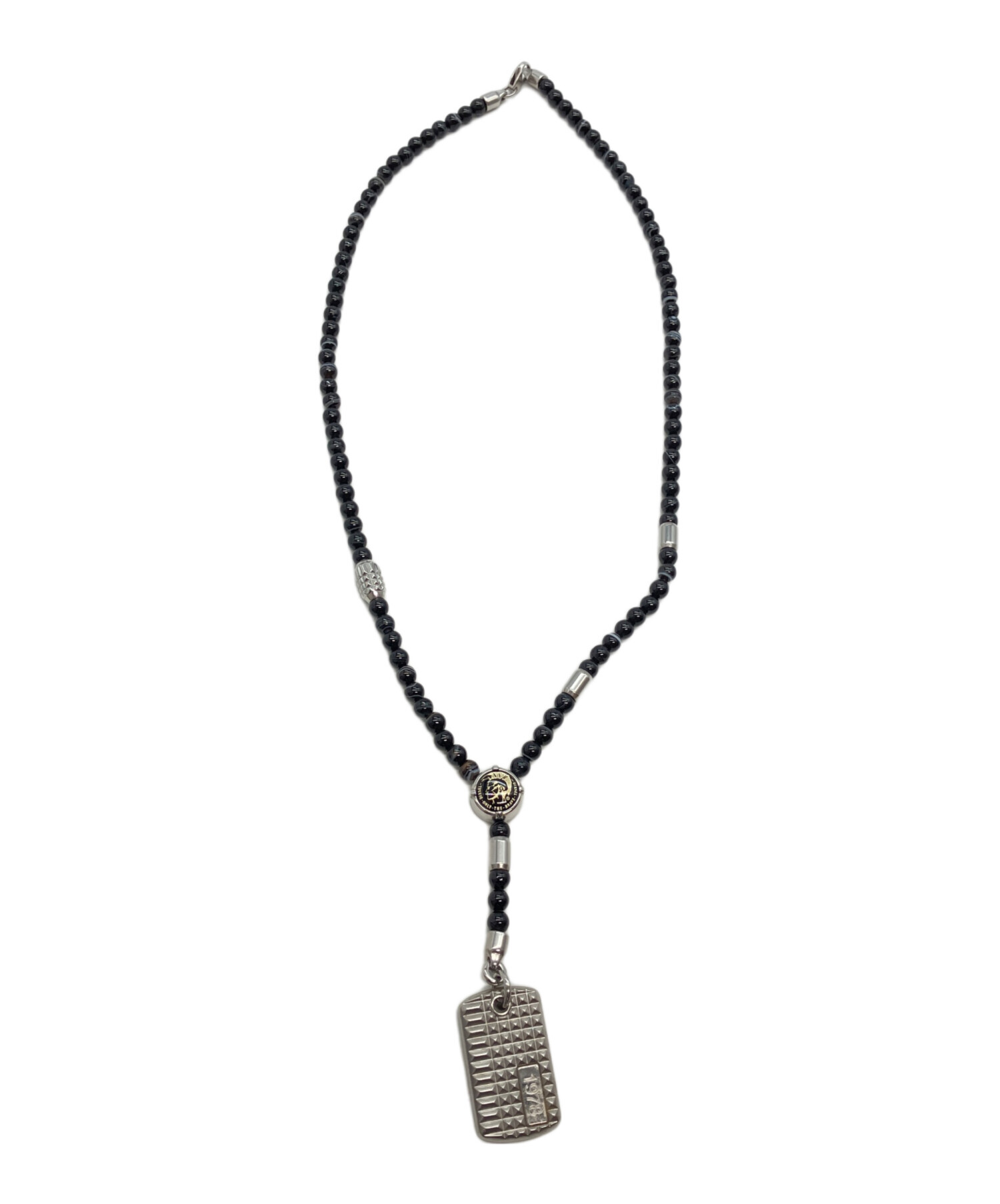 中古・古着通販】DIESEL (ディーゼル) ネックレス ブラック｜ブランド