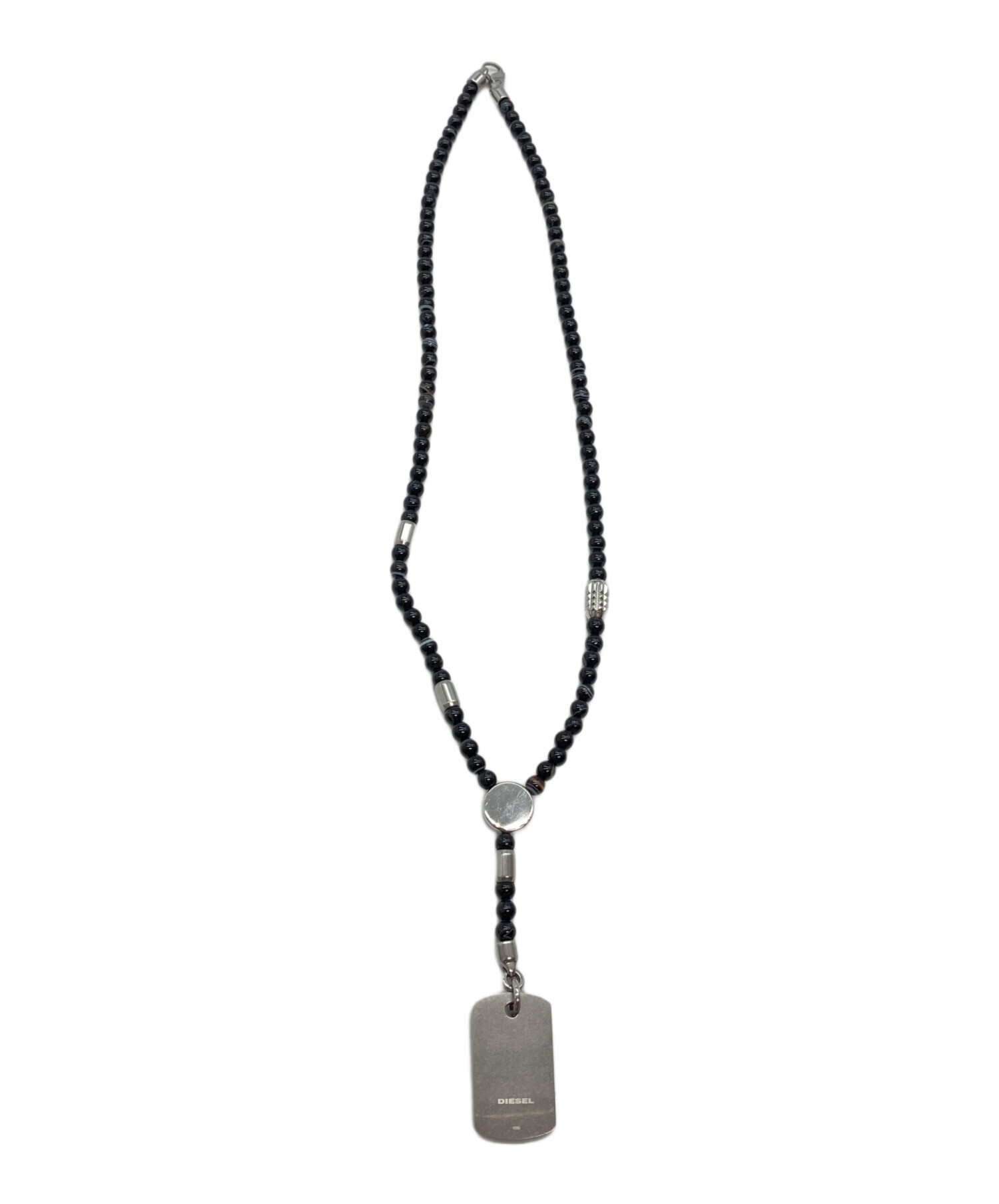 中古・古着通販】DIESEL (ディーゼル) ネックレス ブラック｜ブランド 