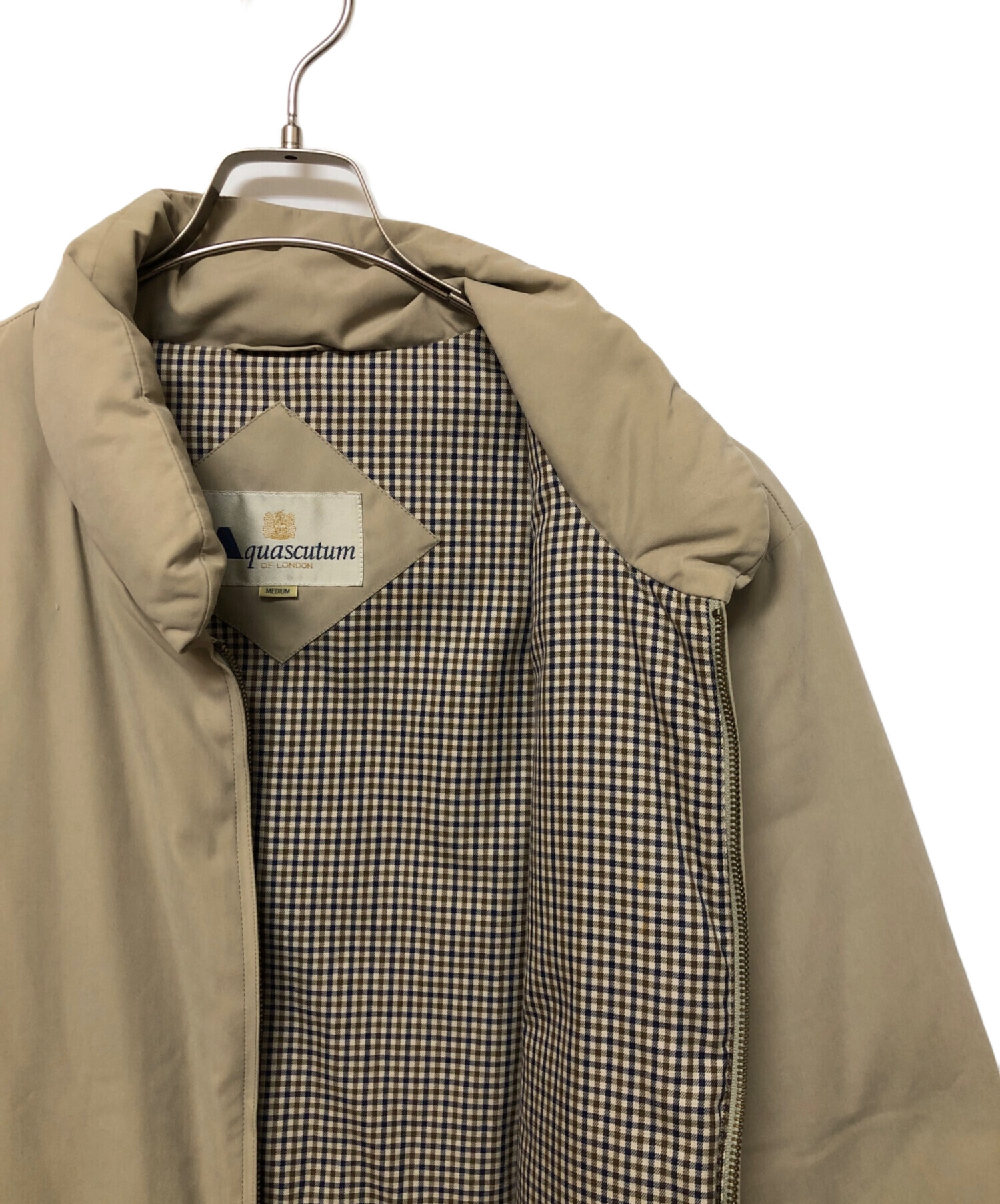 中古・古着通販】Aquascutum (アクアスキュータム) ダウンジャケット