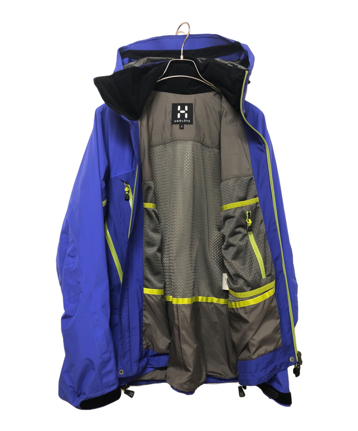 中古・古着通販】HAGLOFS (ホグロフス) マウンテンパーカー ブルー