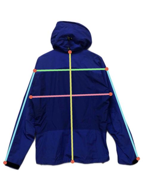中古・古着通販】HAGLOFS (ホグロフス) マウンテンパーカー ブルー
