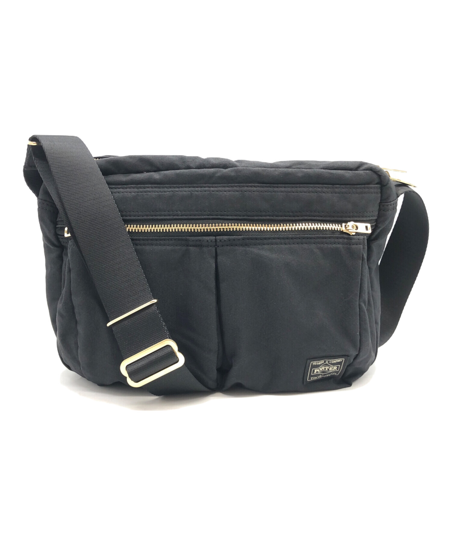 中古・古着通販】PORTER (ポーター) ショルダーバッグ（s） ブラック