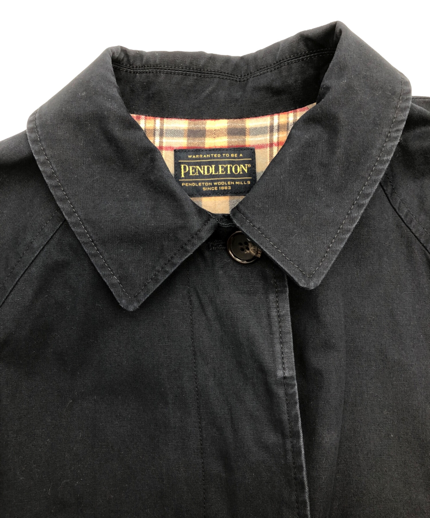中古・古着通販】PENDLETON (ペンドルトン) ステンカラーコート