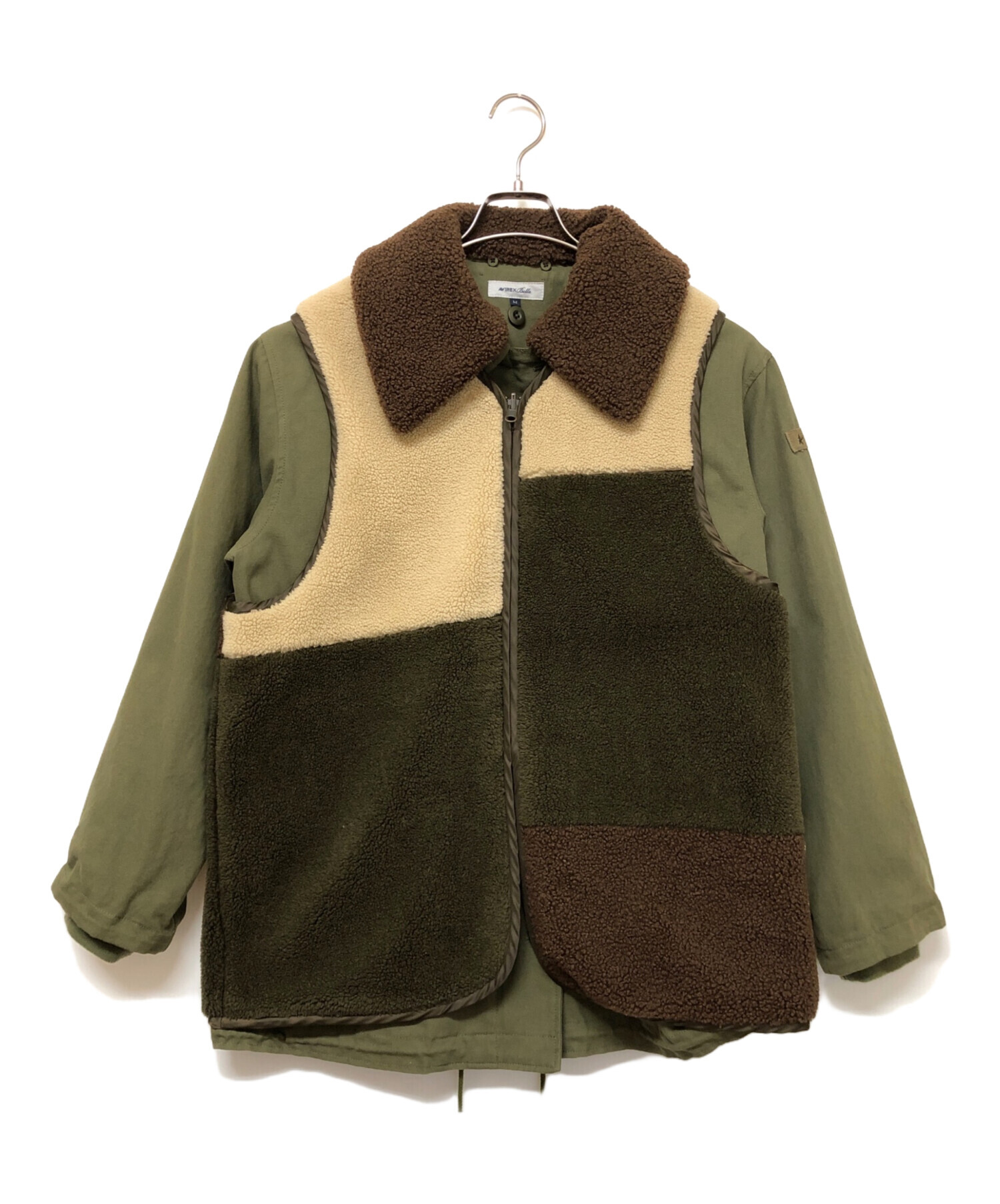 中古・古着通販】AVIREX (アヴィレックス) ブルゾン グリーン サイズ