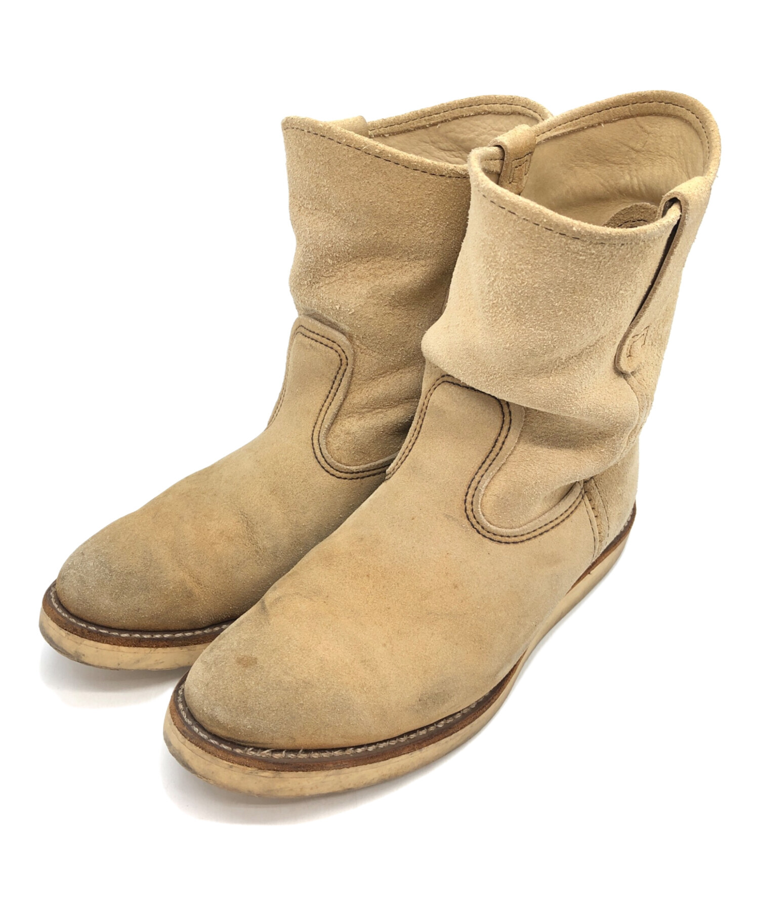 中古・古着通販】RED WING (レッドウィング) ペコスブーツ ベージュ 