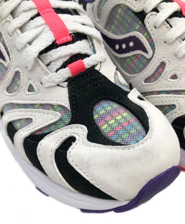 中古・古着通販】SAUCONY (サッカニー) スニーカー ホワイト×パーㇷ゚