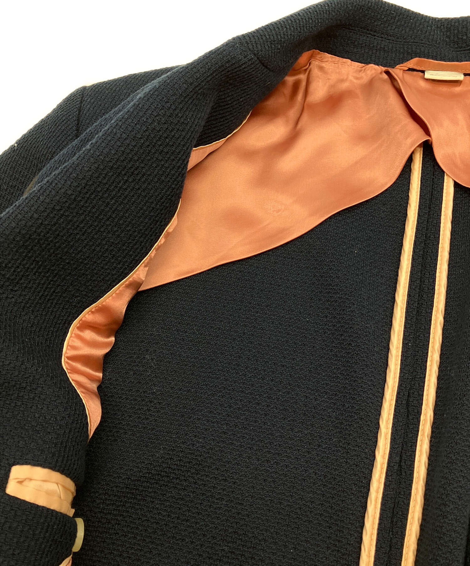 中古・古着通販】GUCCI (グッチ) テーラードジャケット ネイビー 