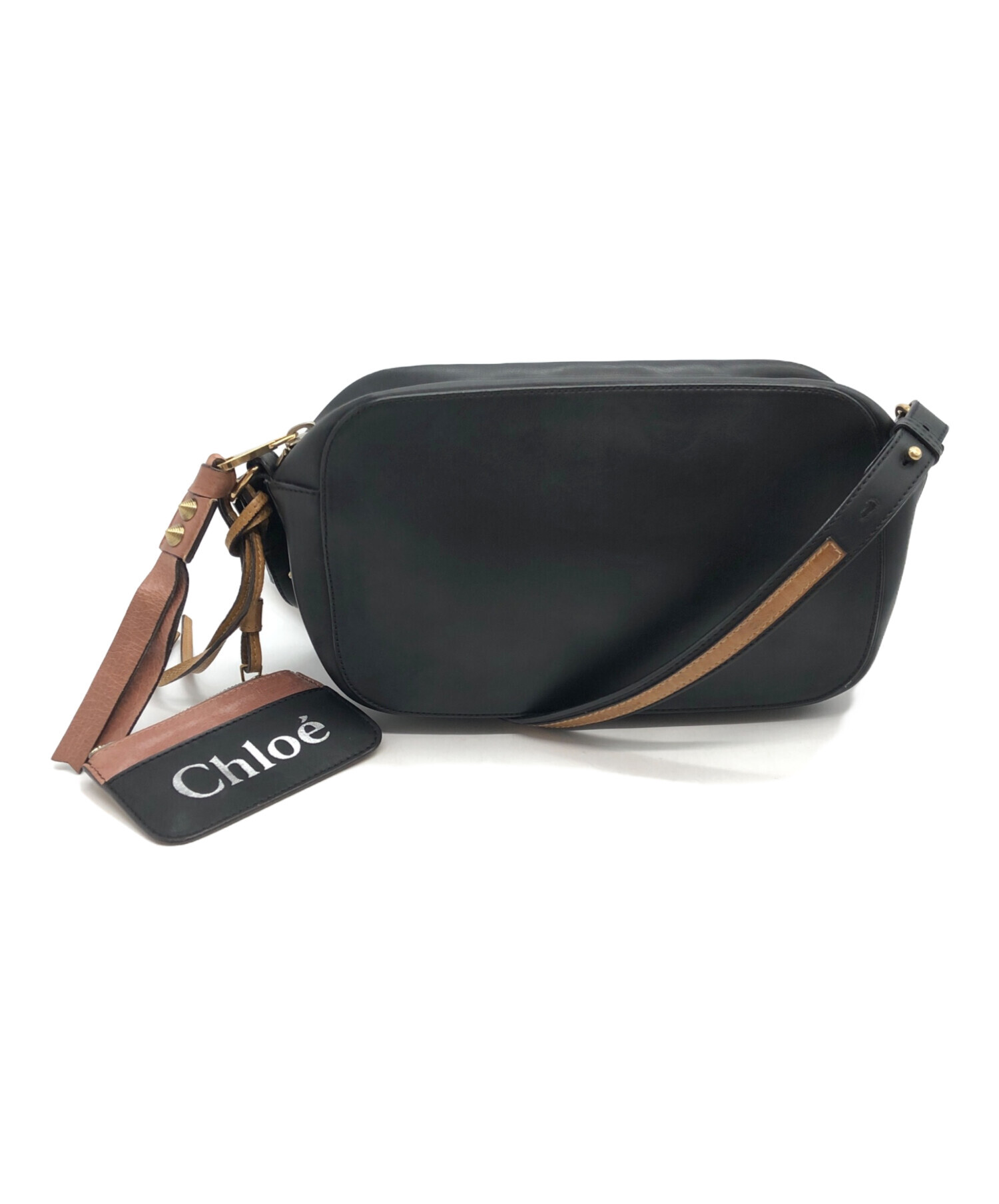 中古・古着通販】Chloe (クロエ) ショルダーバッグ ブラック｜ブランド 
