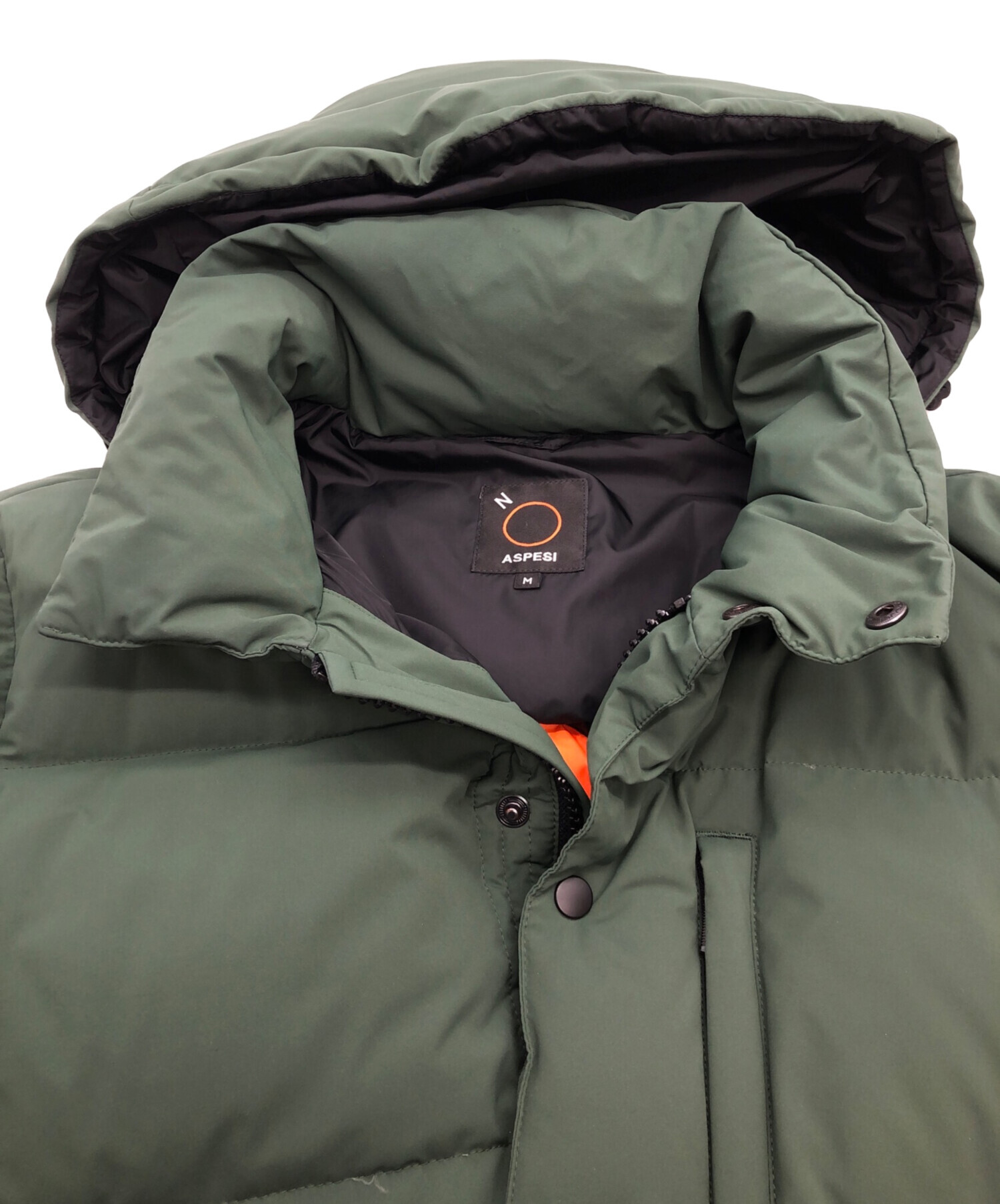 中古・古着通販】ASPESI (アスペジ) ダウンジャケット グリーン サイズ