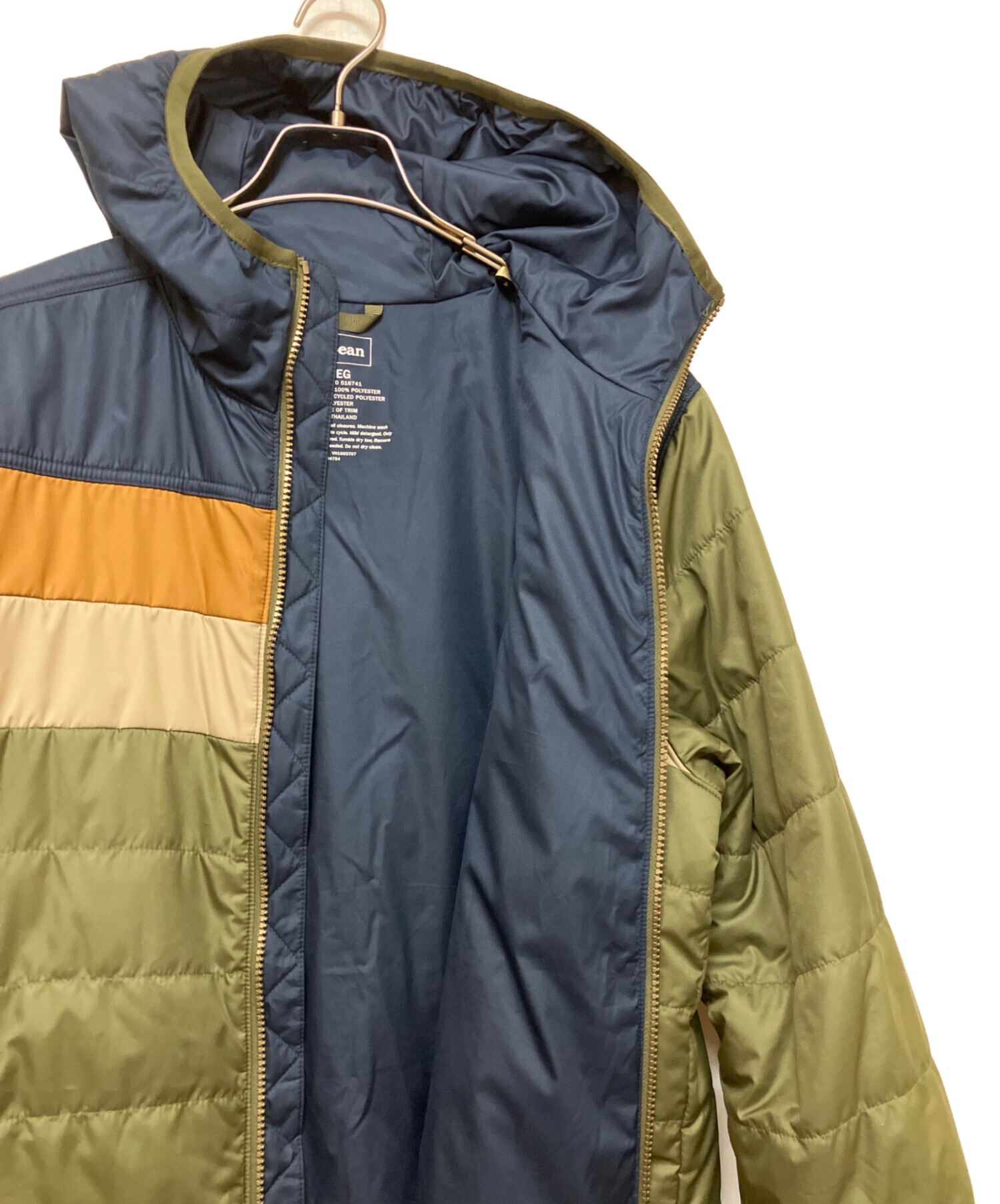 中古・古着通販】L.L.Bean (エルエルビーン) 中綿ジャケット グリーン