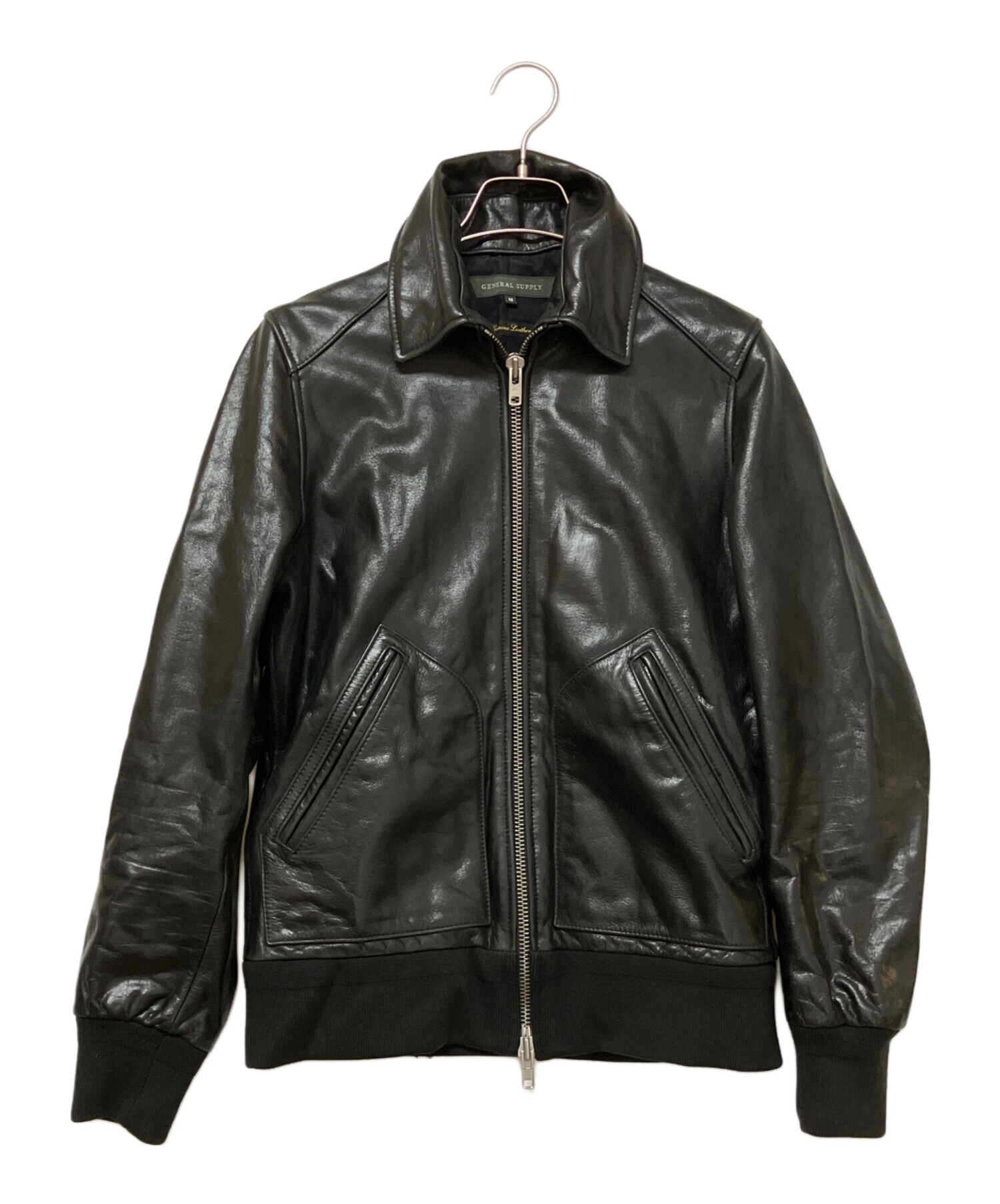 中古・古着通販】GENERAL SUPPLY (ジェネラルサプライ) レザー 