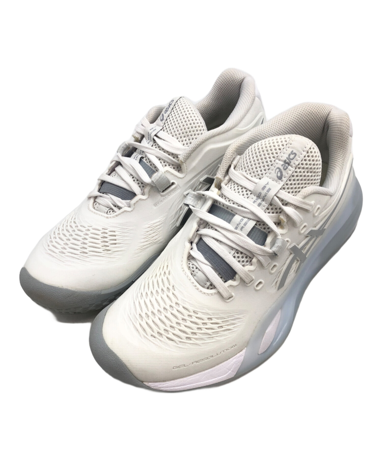 中古・古着通販】asics (アシックス) テニスシューズ ホワイト サイズ