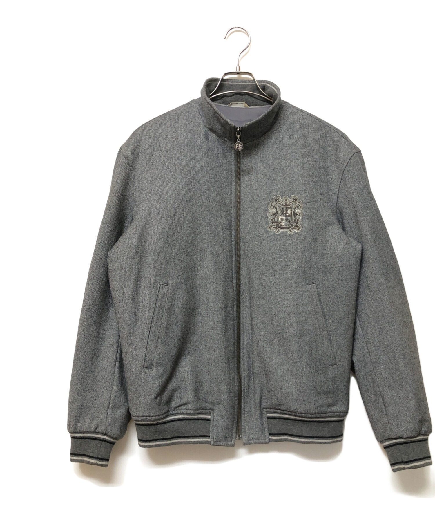 中古・古着通販】santa fe (サンタフェ) ジップジャケット グレー 