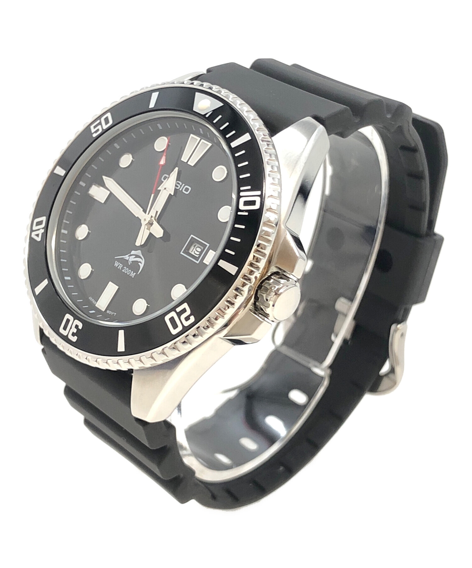 中古・古着通販】CASIO (カシオ) ダイバーズウォッチ ブラック