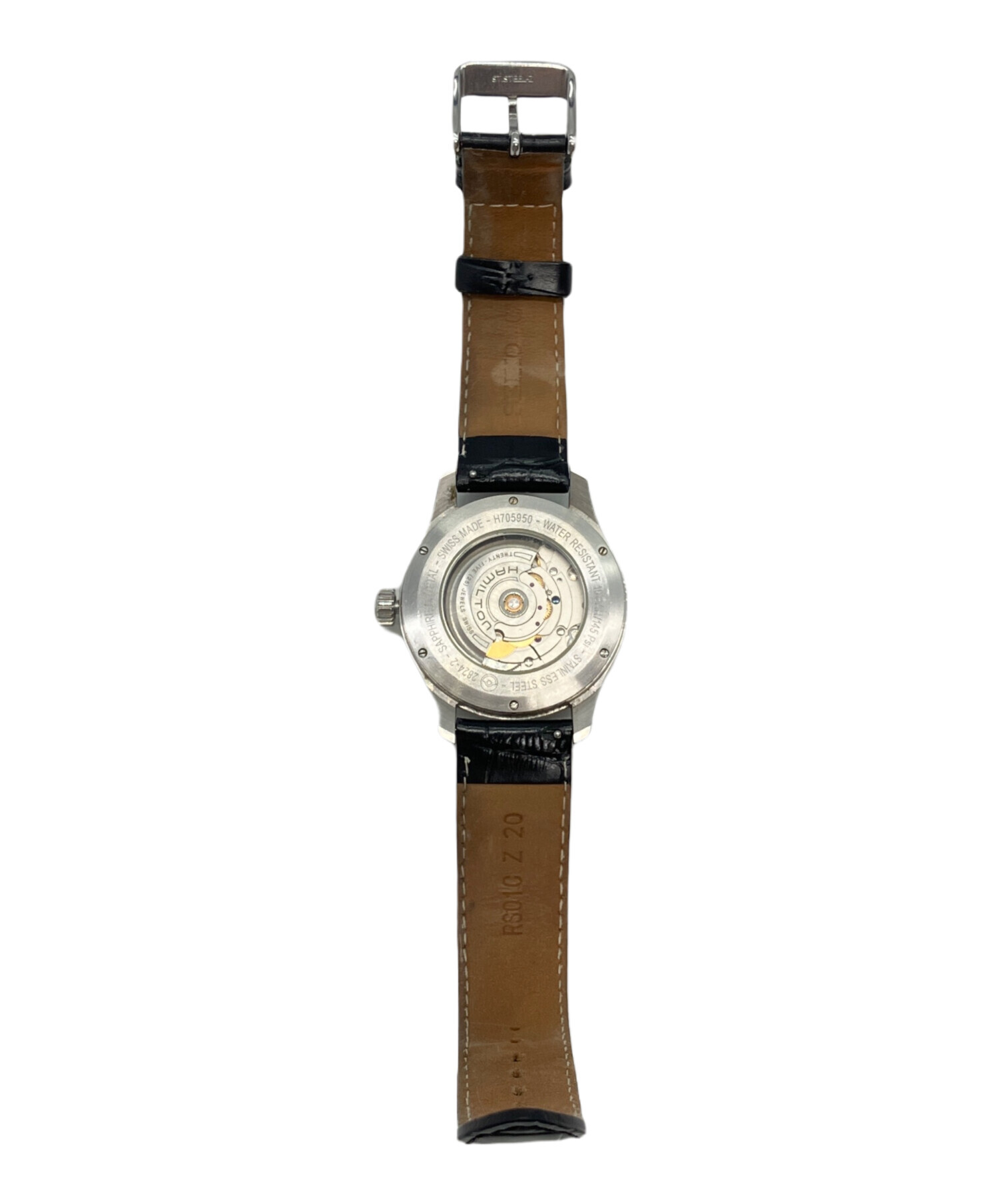 中古・古着通販】HAMILTON (ハミルトン) 腕時計 ブラック｜ブランド