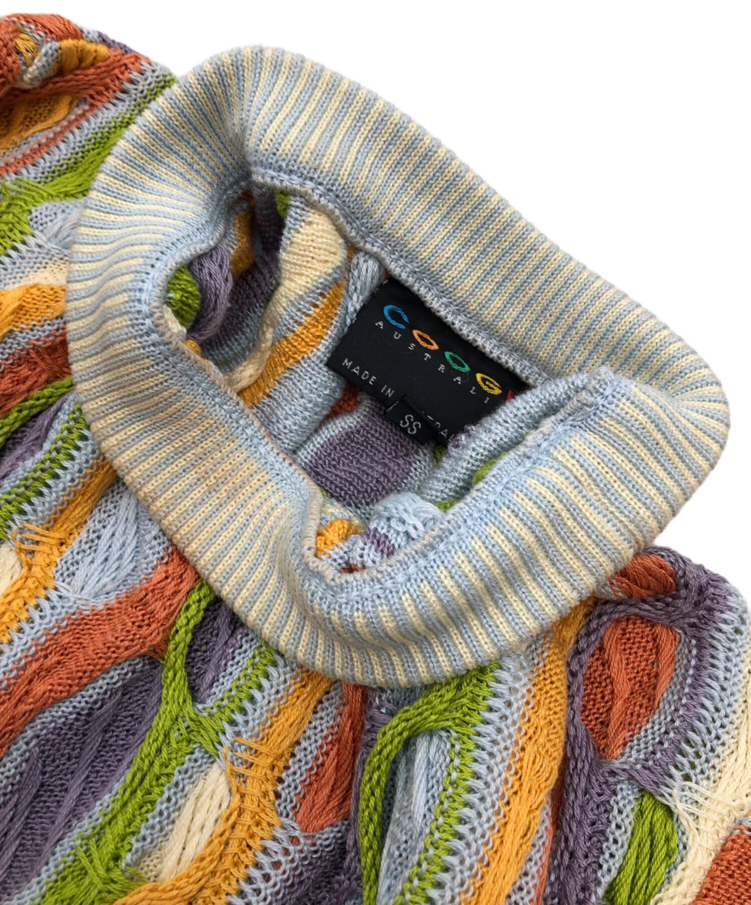 中古・古着通販】COOGI (クージー) 厚手ニット マルチカラー サイズ