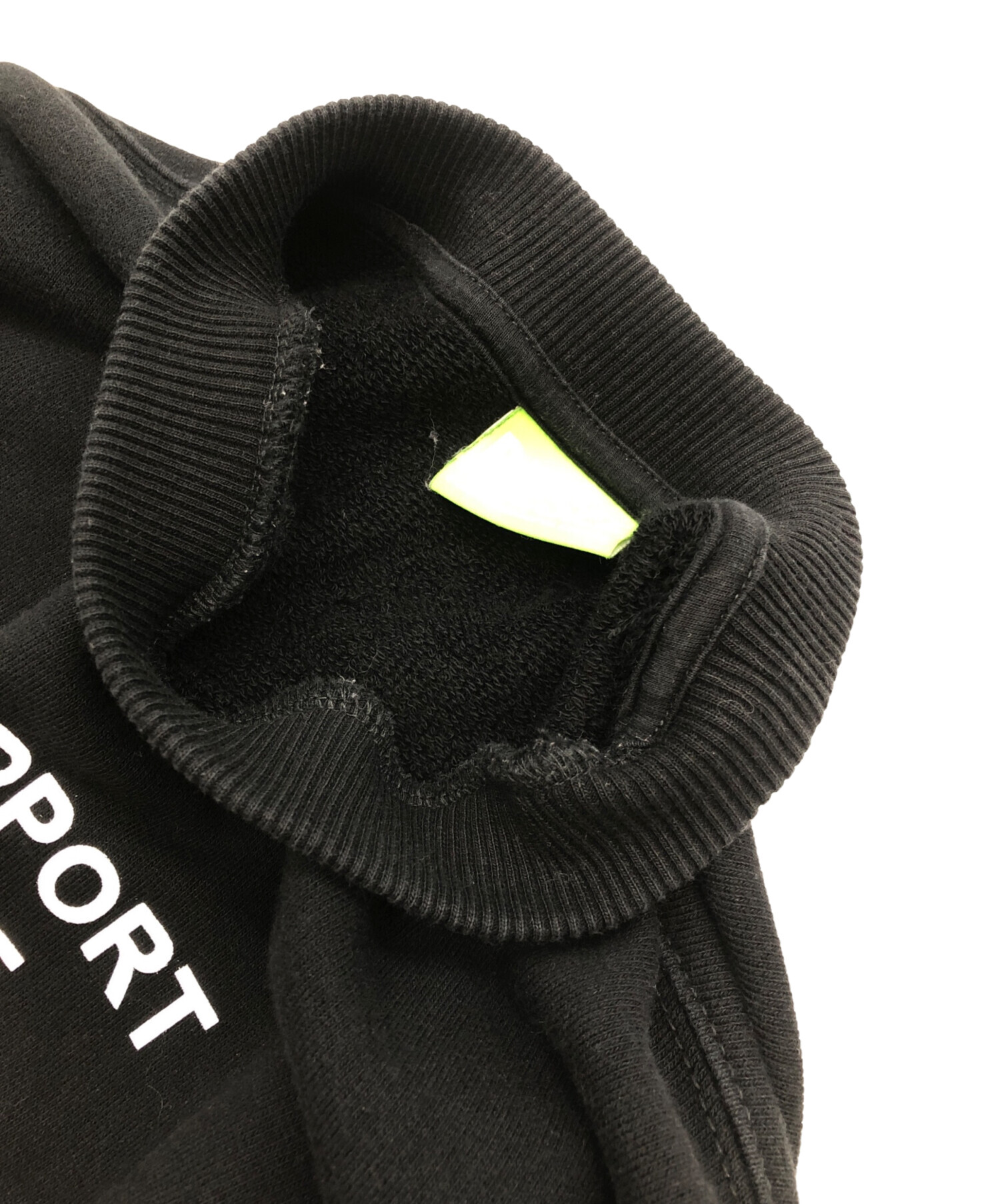 DIESEL ブラック クルーネック スウェット 新品タグ付き 中古・古着通販】DIESEL (ディーゼル) クルーネックスウェット