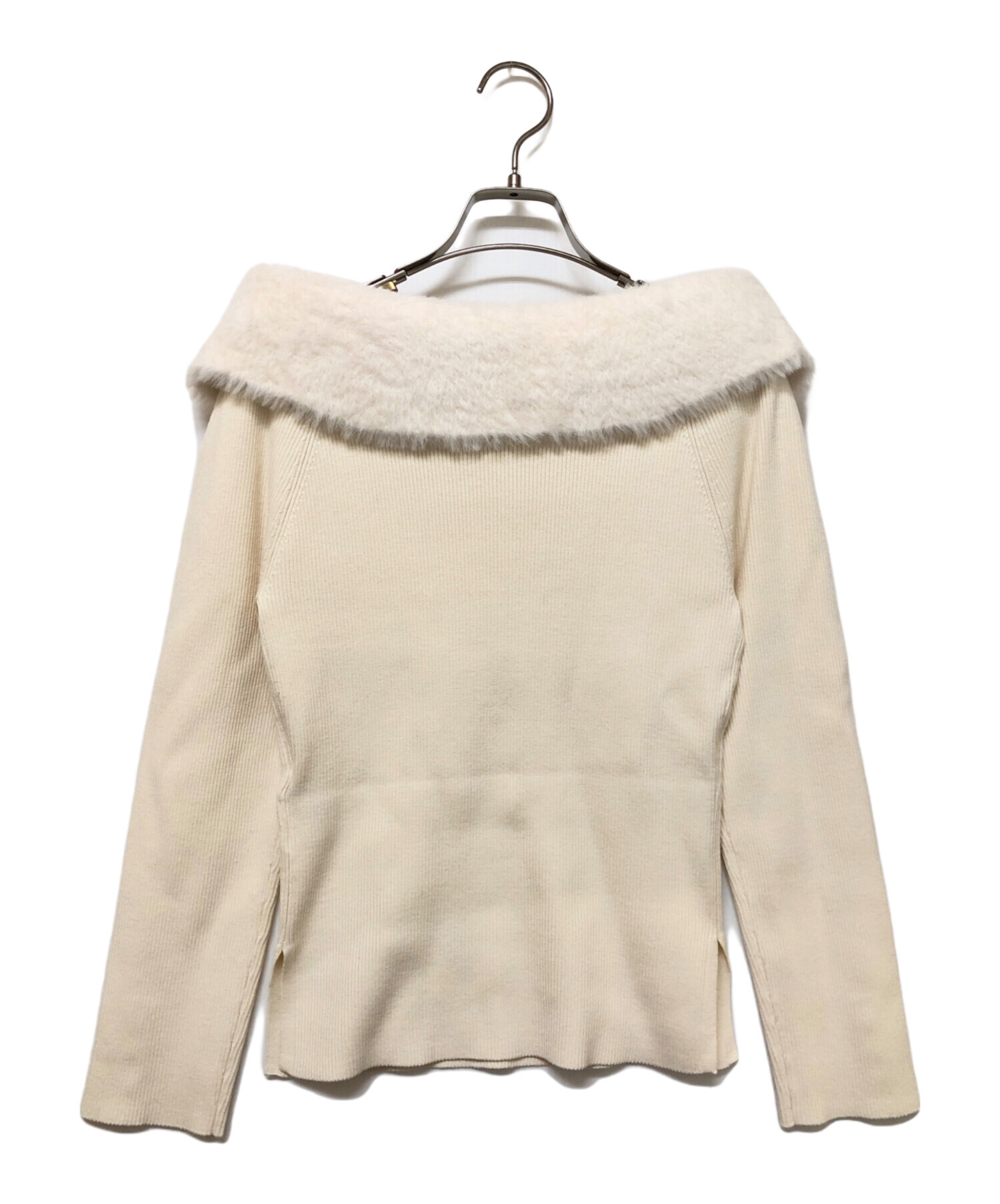 新品タグ付　JUSGLITTY ニット 中古・古着通販】JUSGLITTY (ジャスグリッティー) 厚手ニット ベージュ