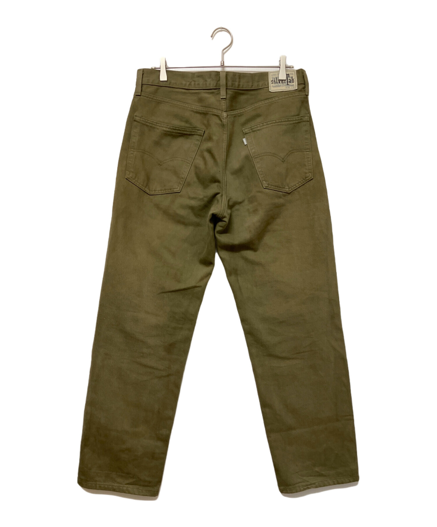 Levi's silverTab W36 L30 カーキパンツ 中古・古着通販】LEVI'S (リーバイス) SilverTab カーキ サイズ:W30