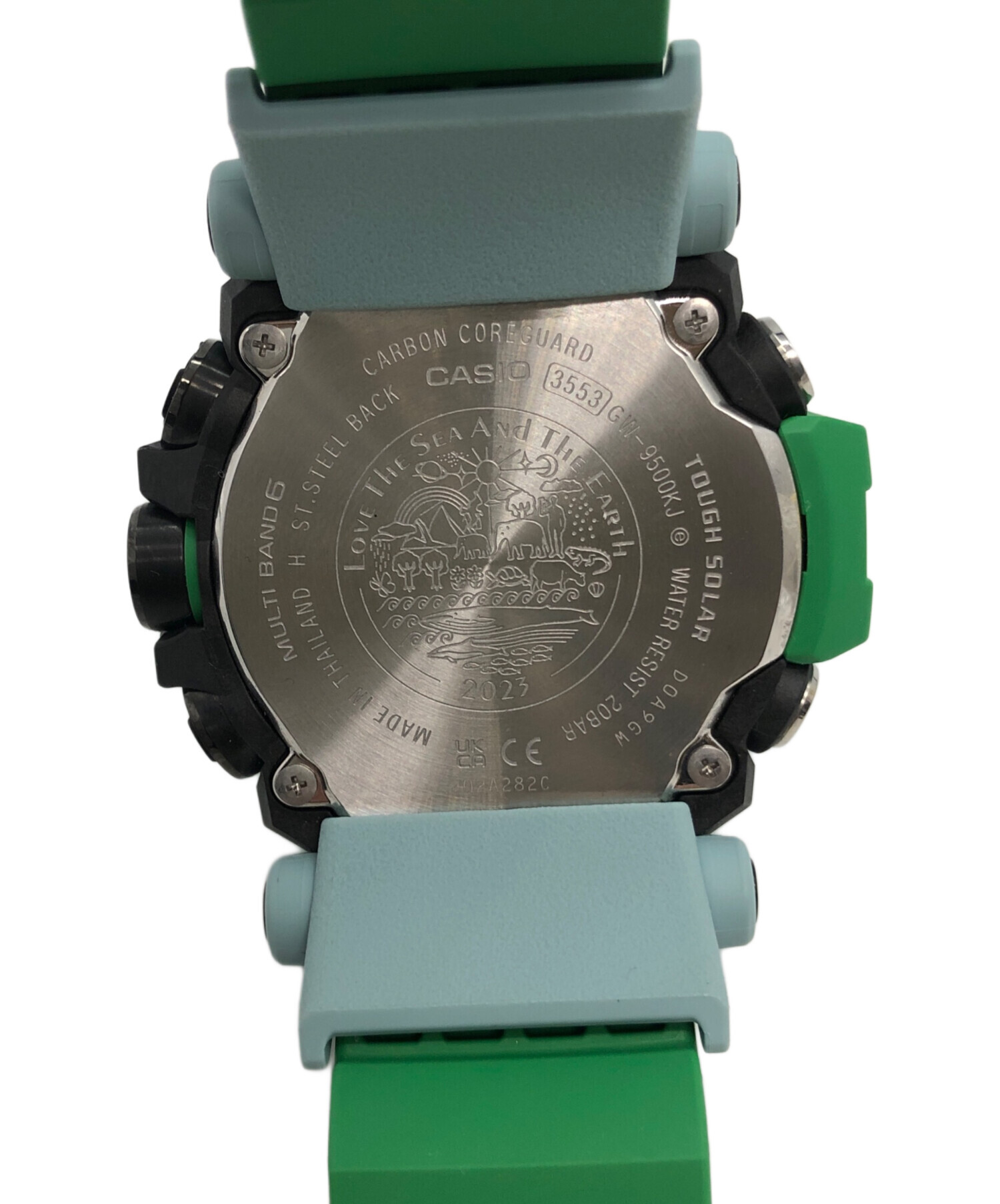 中古・古着通販】CASIO (カシオ) デジタルウォッチ グリーン｜ブランド 