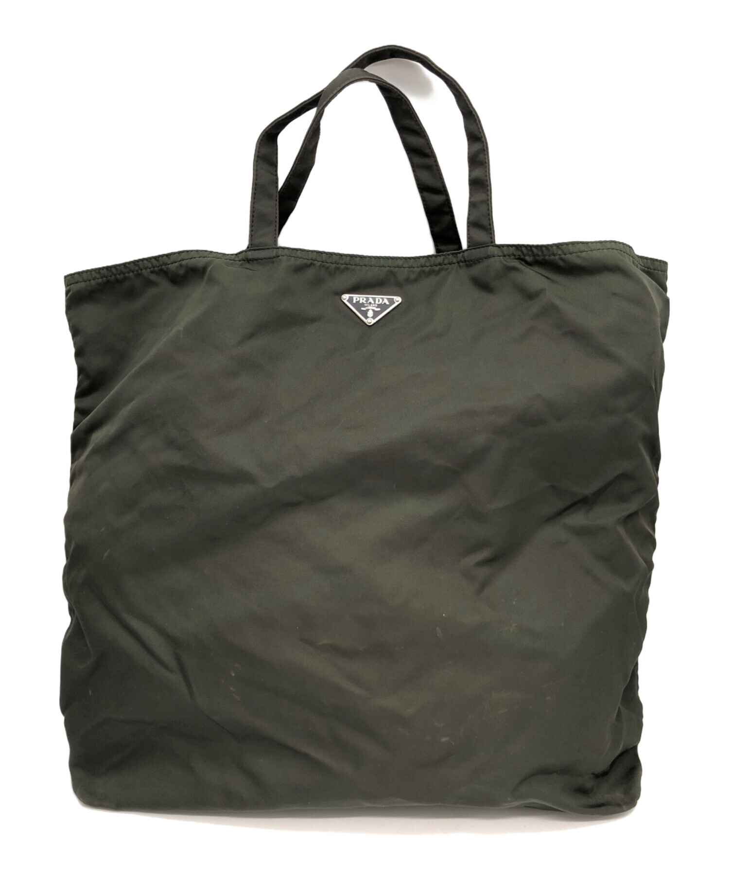 中古・古着通販】PRADA (プラダ) トートバッグ グリーン｜ブランド