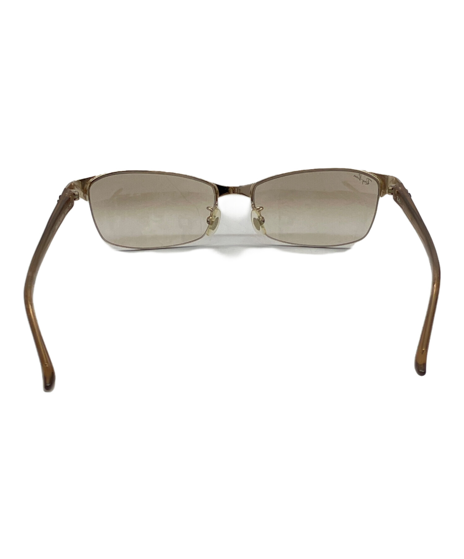 Ray-Ban レイバン サングラス - ベージュx茶 【古着】【中古】 Ray-Ban - Ray-Ban レイバン サングラス ベージュ 【古着】【中古