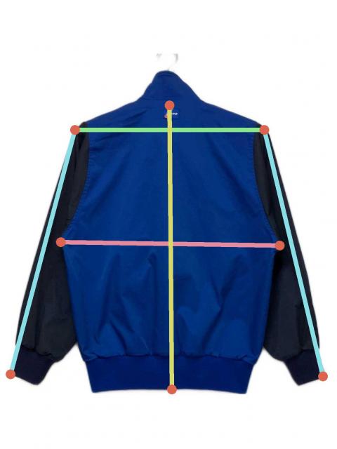 【新品・未使用・タグ付】DESCENTE デサント ウィンドジャケット 青 XL 中古・古着通販】DESCENTE (デサント) ジャケット ネイビー サイズ:L