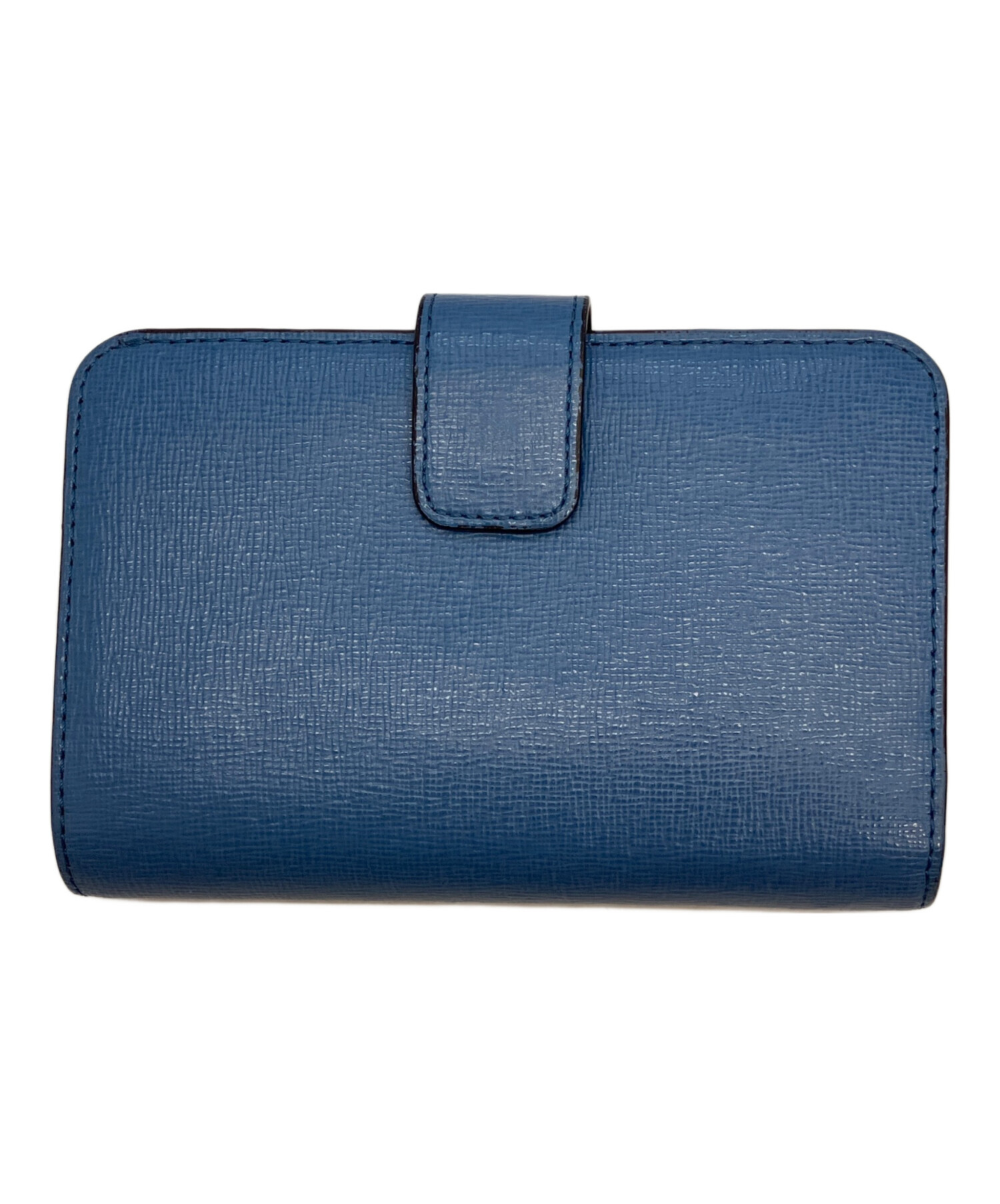 中古・古着通販】FURLA (フルラ) 2つ折り財布 ブルー｜ブランド・古着 
