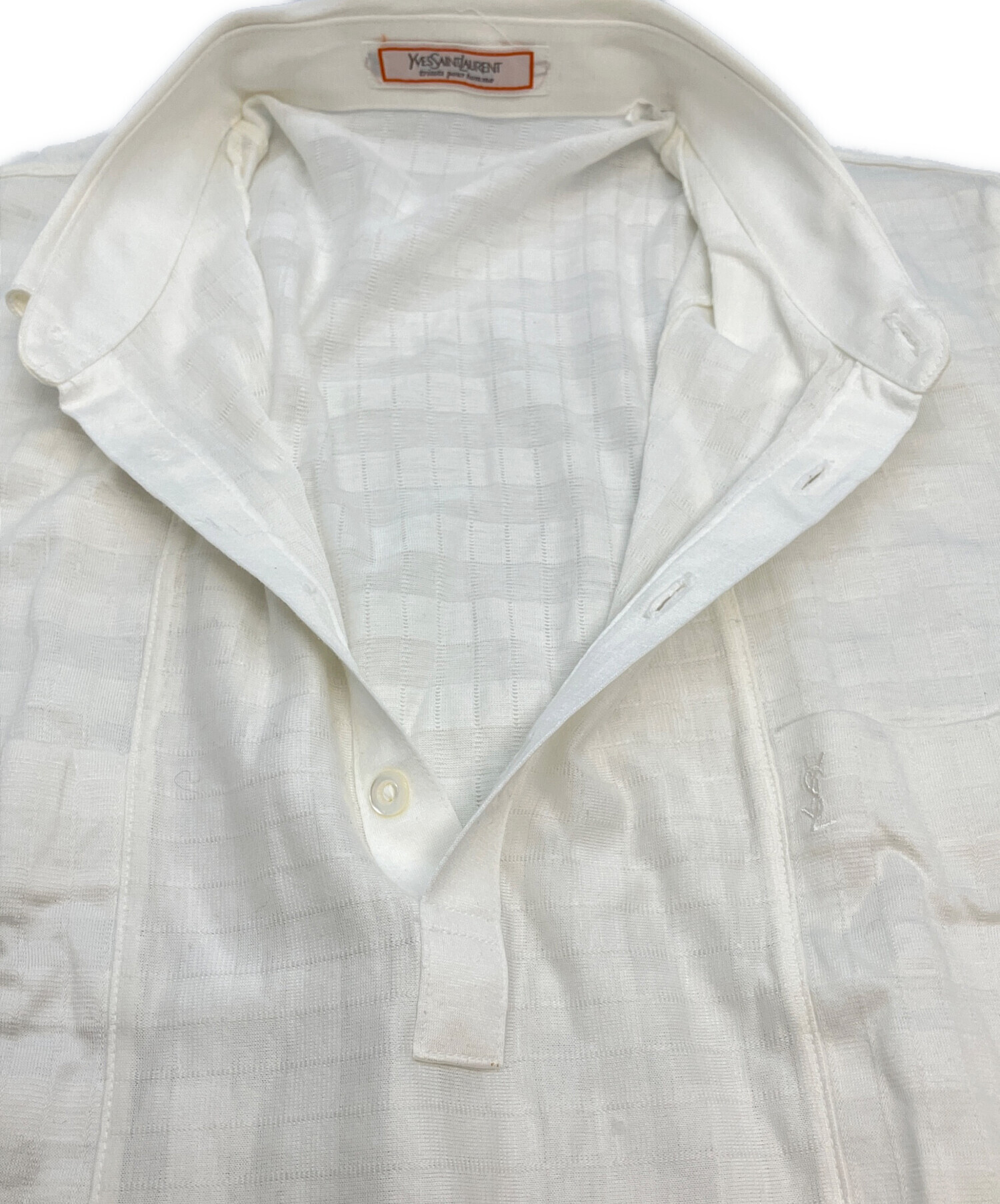 中古・古着通販】Yves Saint Laurent (イヴサンローラン) ポロシャツ