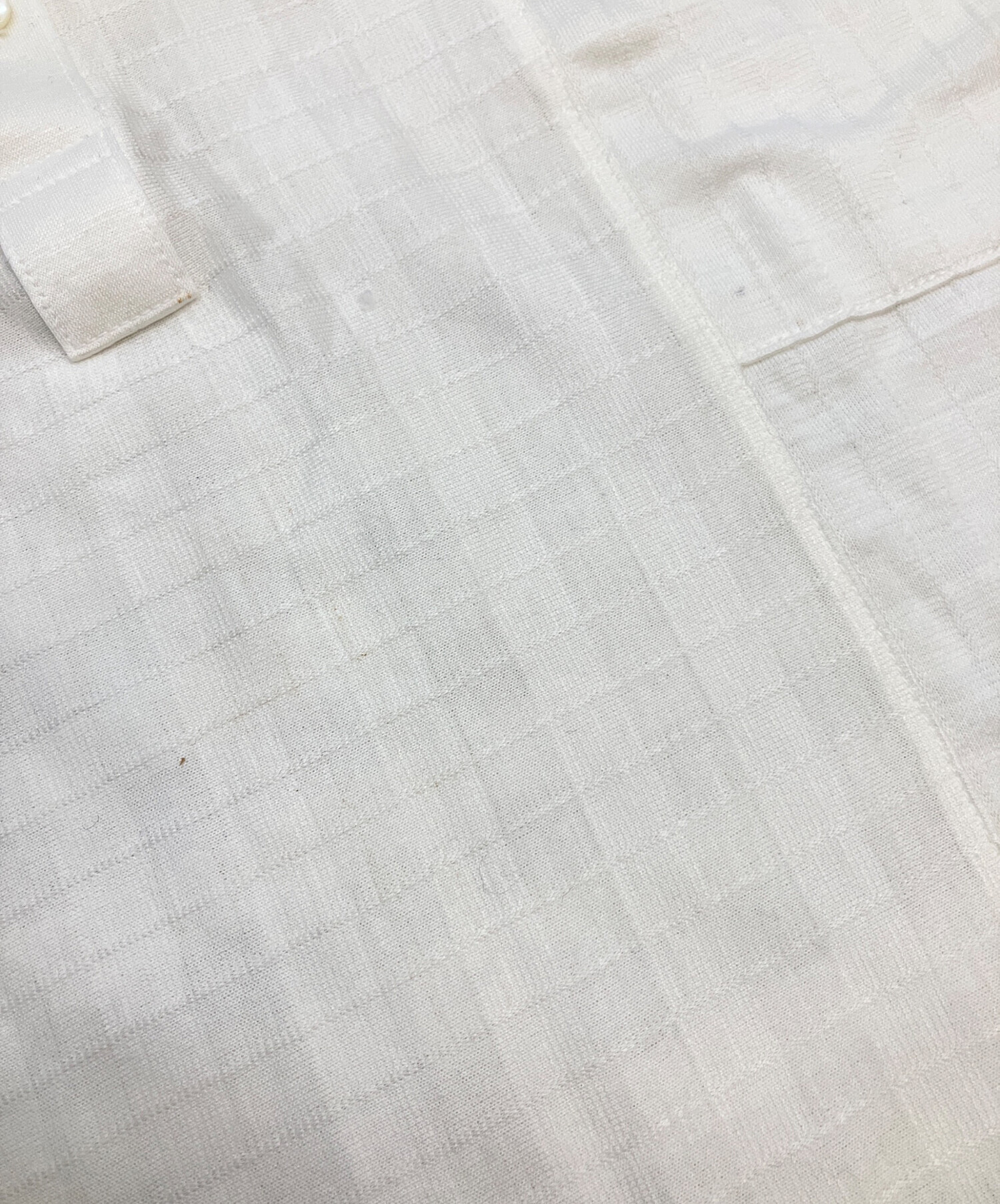 Yves Saint Laurent イヴサンローラン ポロシャツ S 白90s 90s yves saint laurent rogo polo shirt dead sto