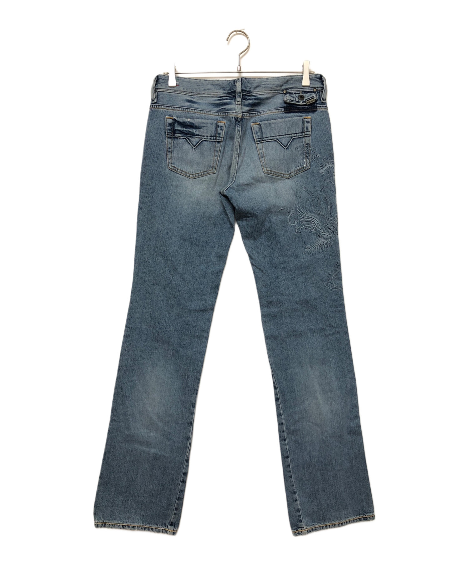 中古・古着通販】DIESEL (ディーゼル) BEBEL フレアデニムパンツ 10 