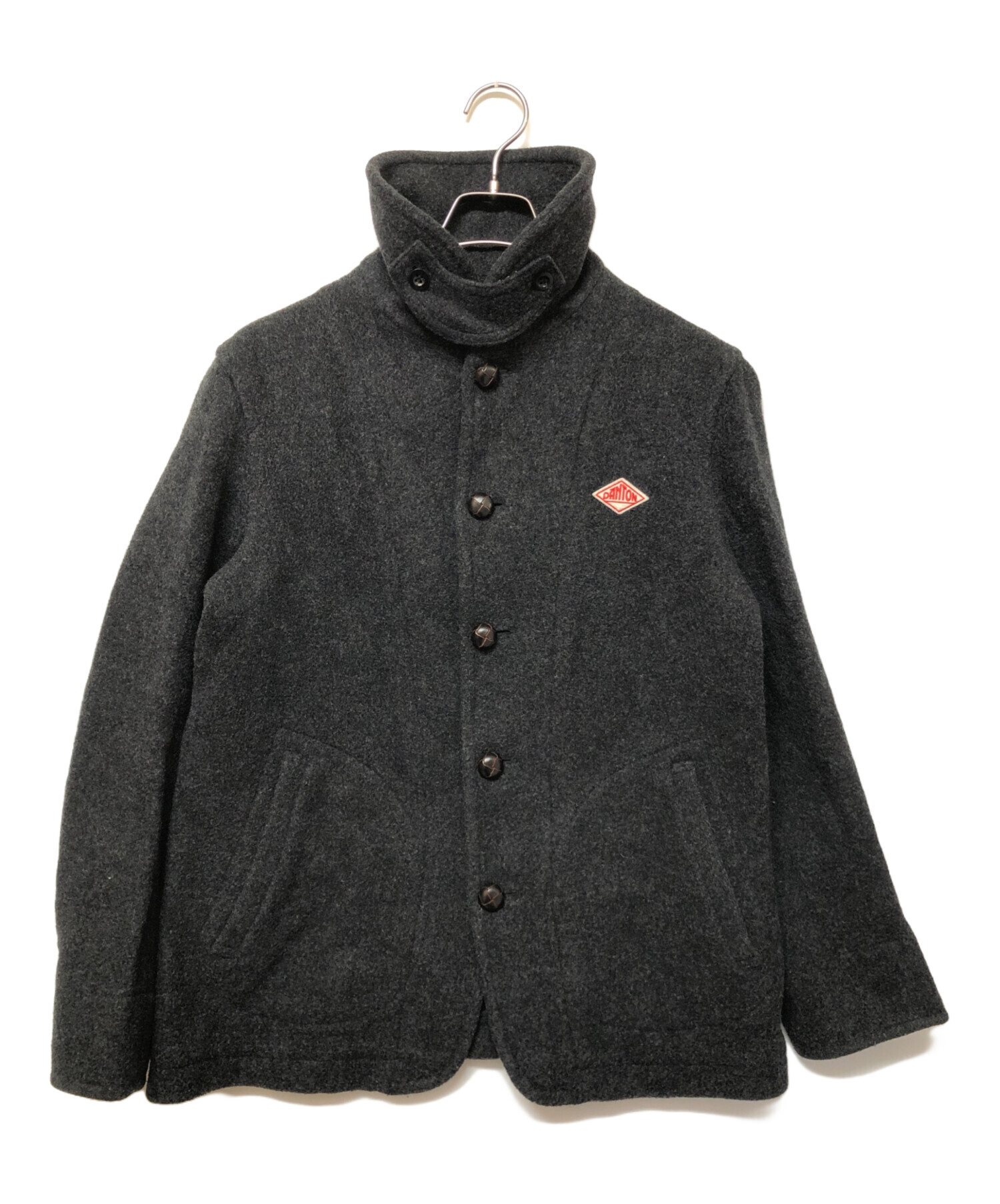 【新品未使用】DANTON ウールジャケット 36 グレー 中古・古着通販】DANTON (ダントン) ウールジャケット ブラック サイズ
