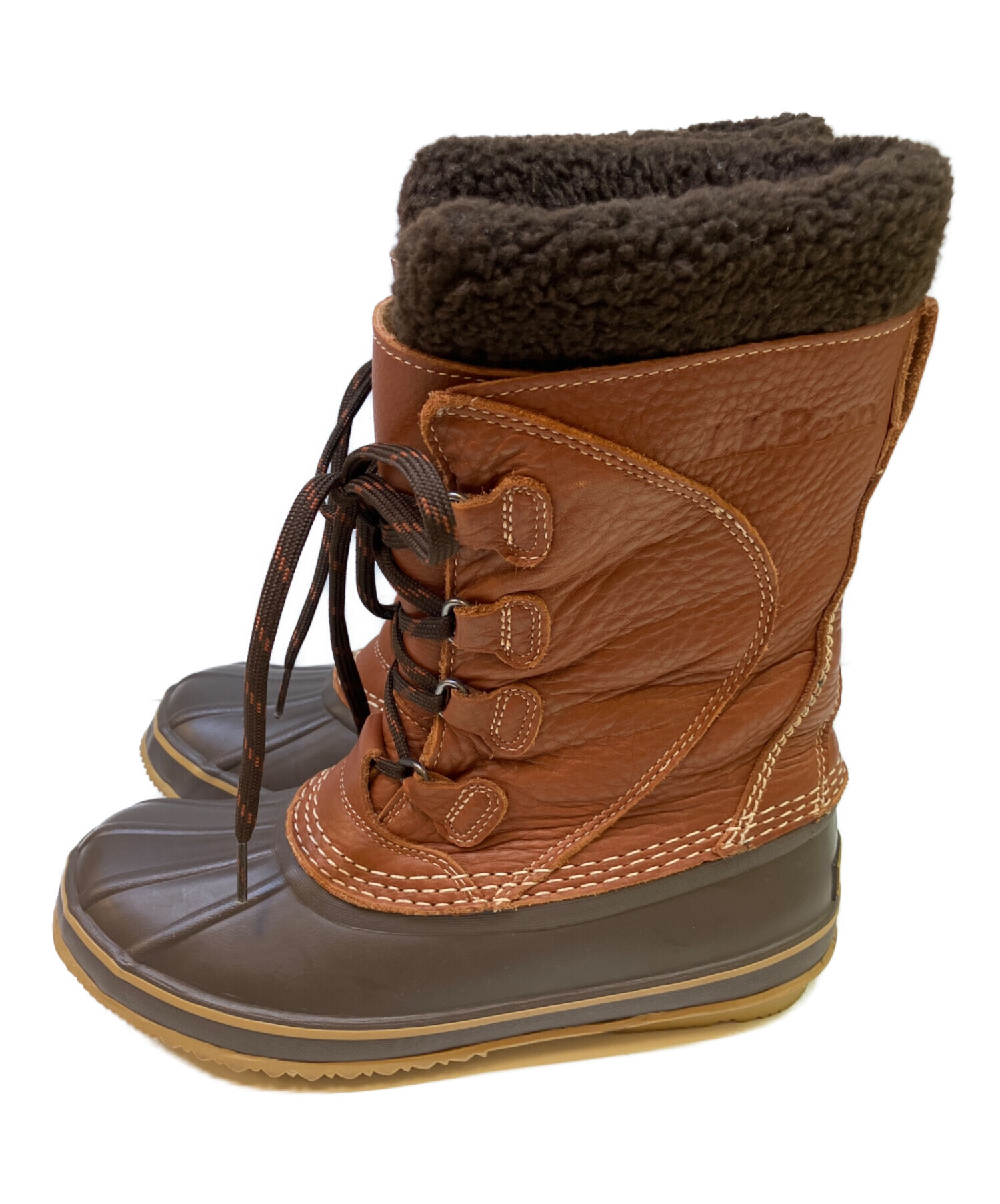 エルエルビーン　ブラウンレザー 中古・古着通販】L.L.Bean (エルエルビーン) ブーツ ブラウン サイズ