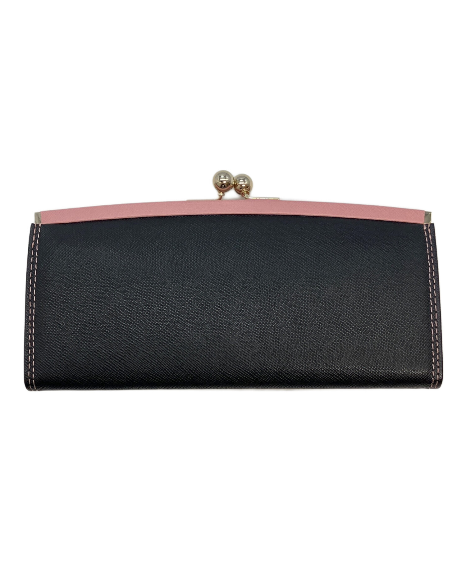 中古・古着通販】Paul Smith (ポールスミス) 長財布 ブラック×ピンク